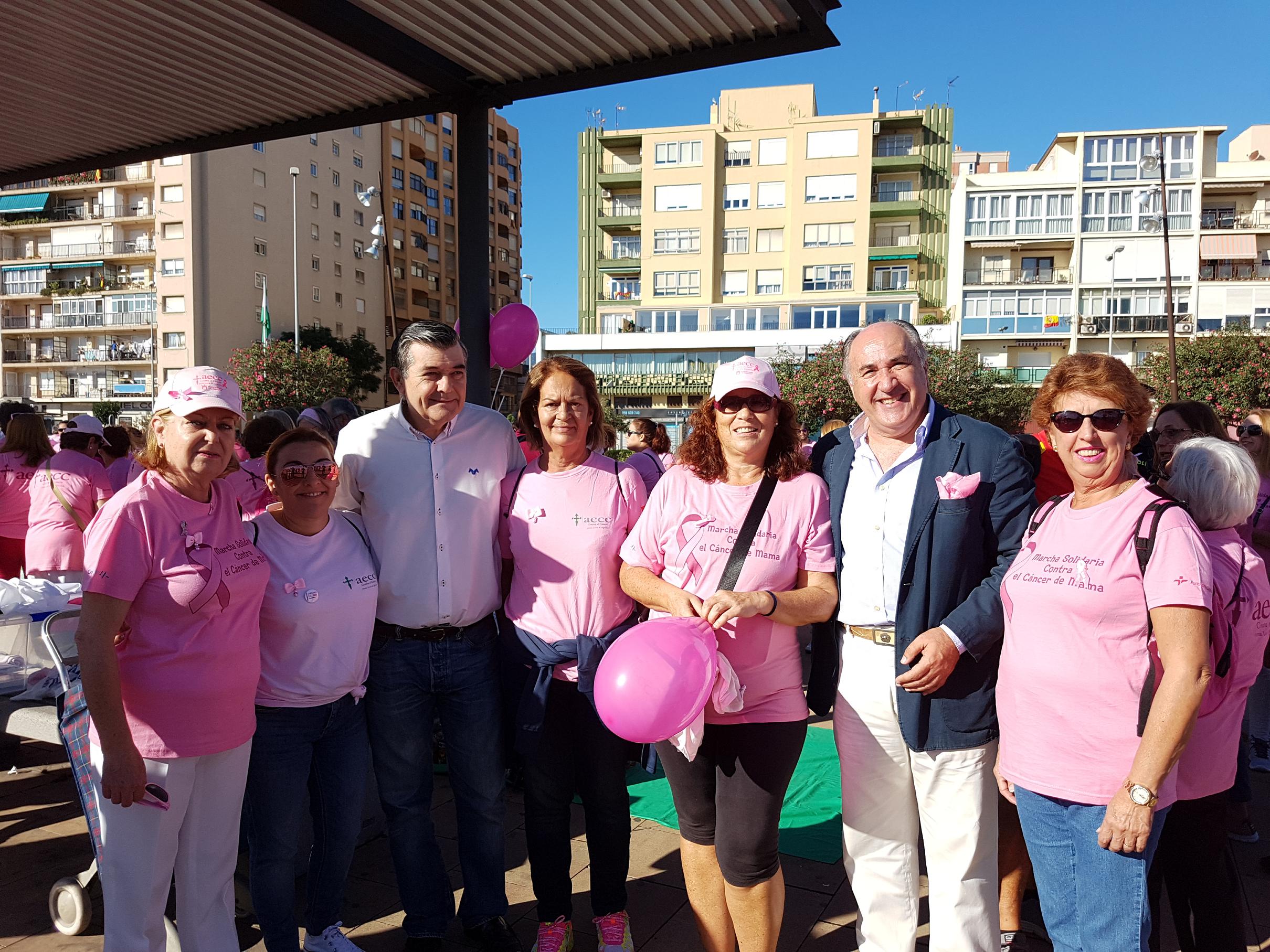 El alcalde se une a la celebración de la VII Marcha Solidaria contra el ...