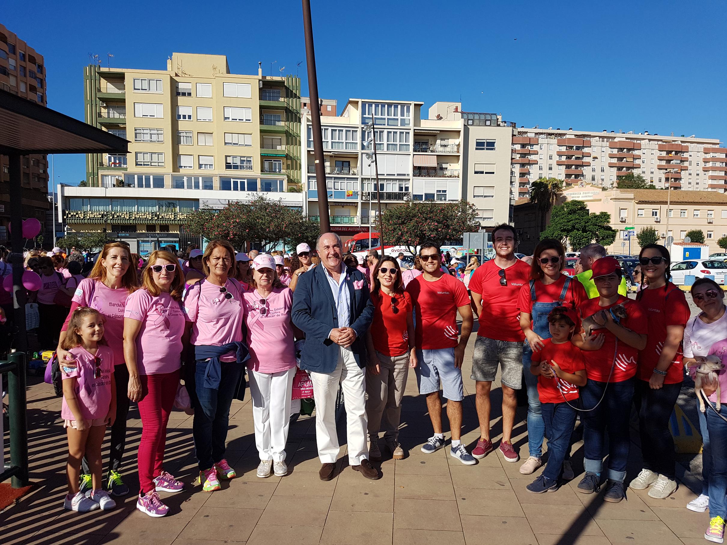 El alcalde se une a la celebración de la VII Marcha Solidaria contra el ...