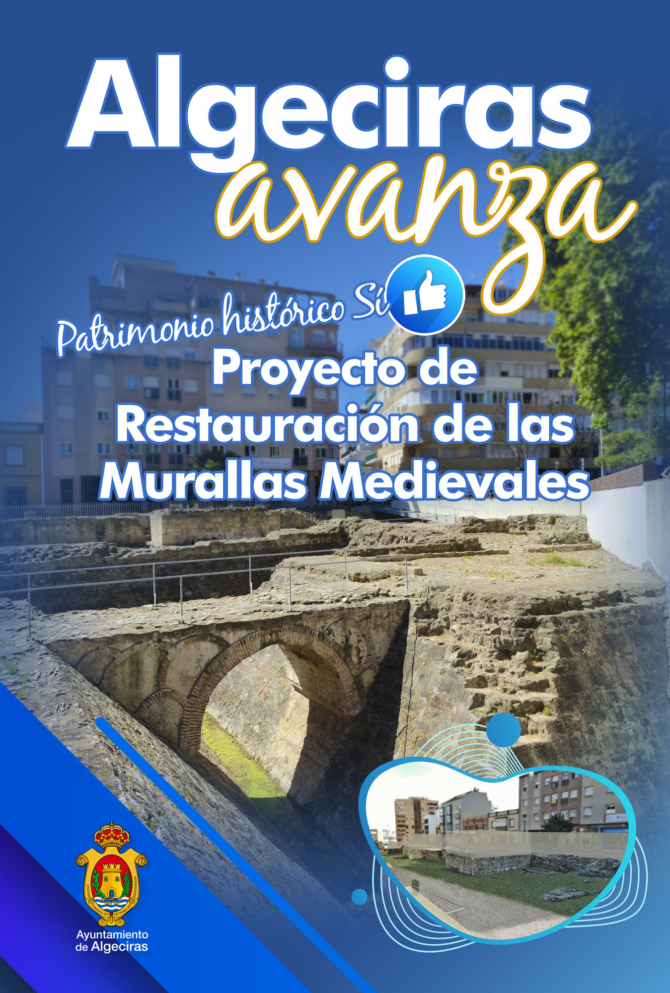 Algeciras avanza Murallas Medievales