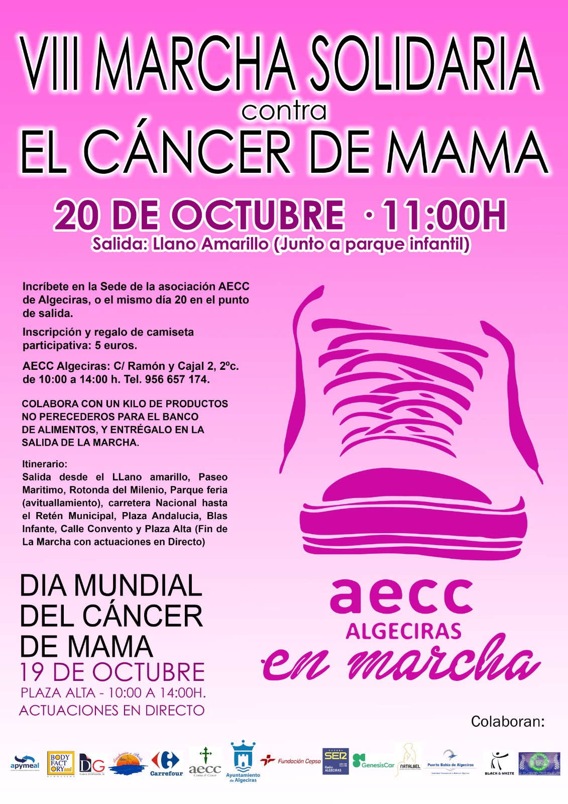 marcha solidaria cancer de mama