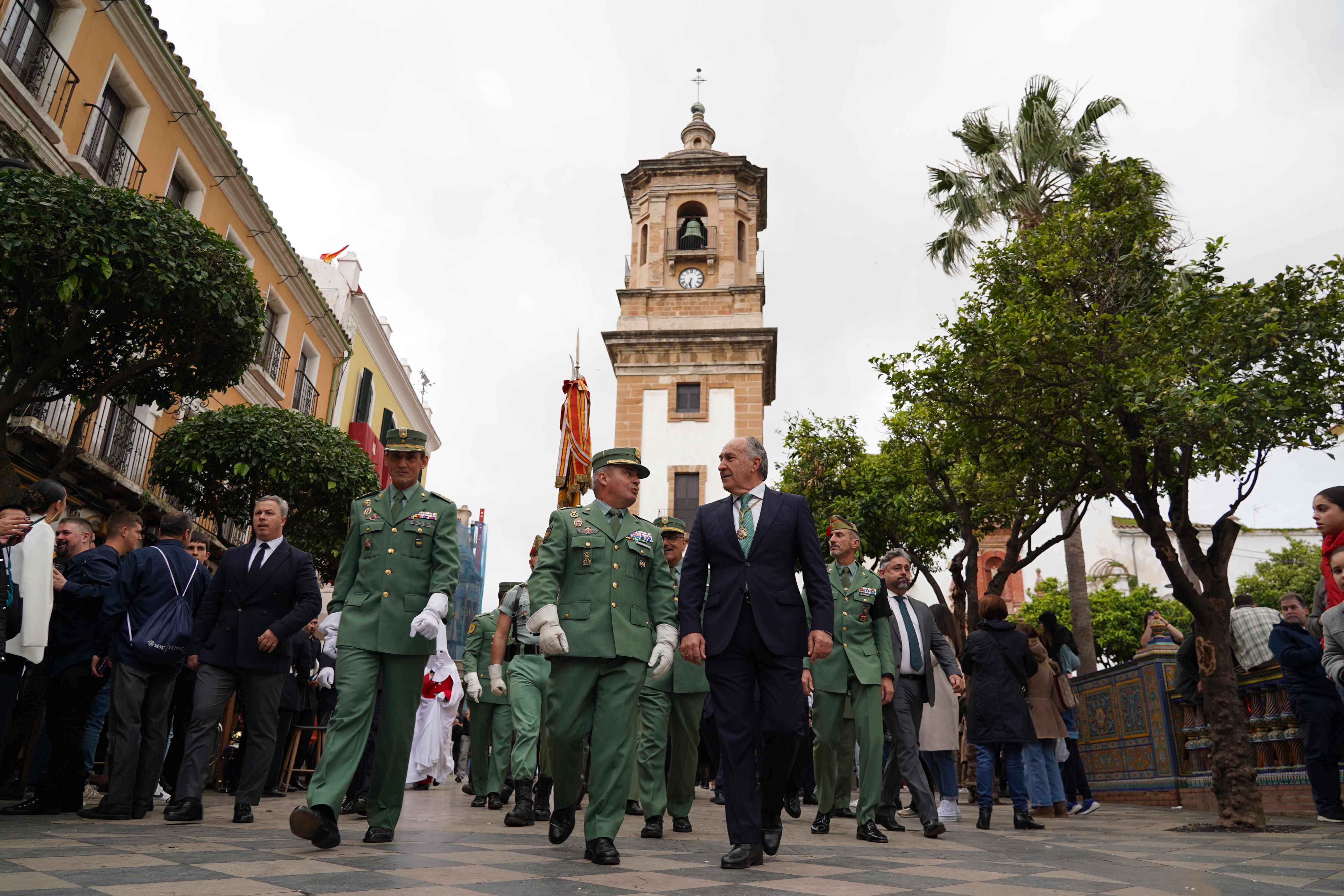Landaluce felicita al general Juan Carlos Moreno Arenas por su nombramiento como jefe de la Brigada “Rey Alfonso XIII” de la Legión