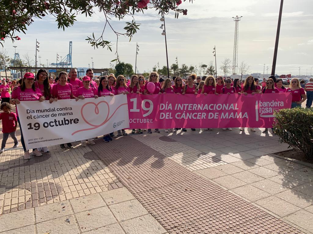 Celebrada la X Marcha Solidaria Contra el Cáncer de Mama