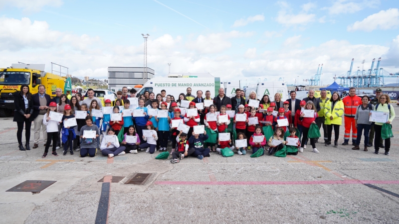 Más de 250 alumnos participan en las actividades por el Día Europeo del Servicio de Emergencias 112