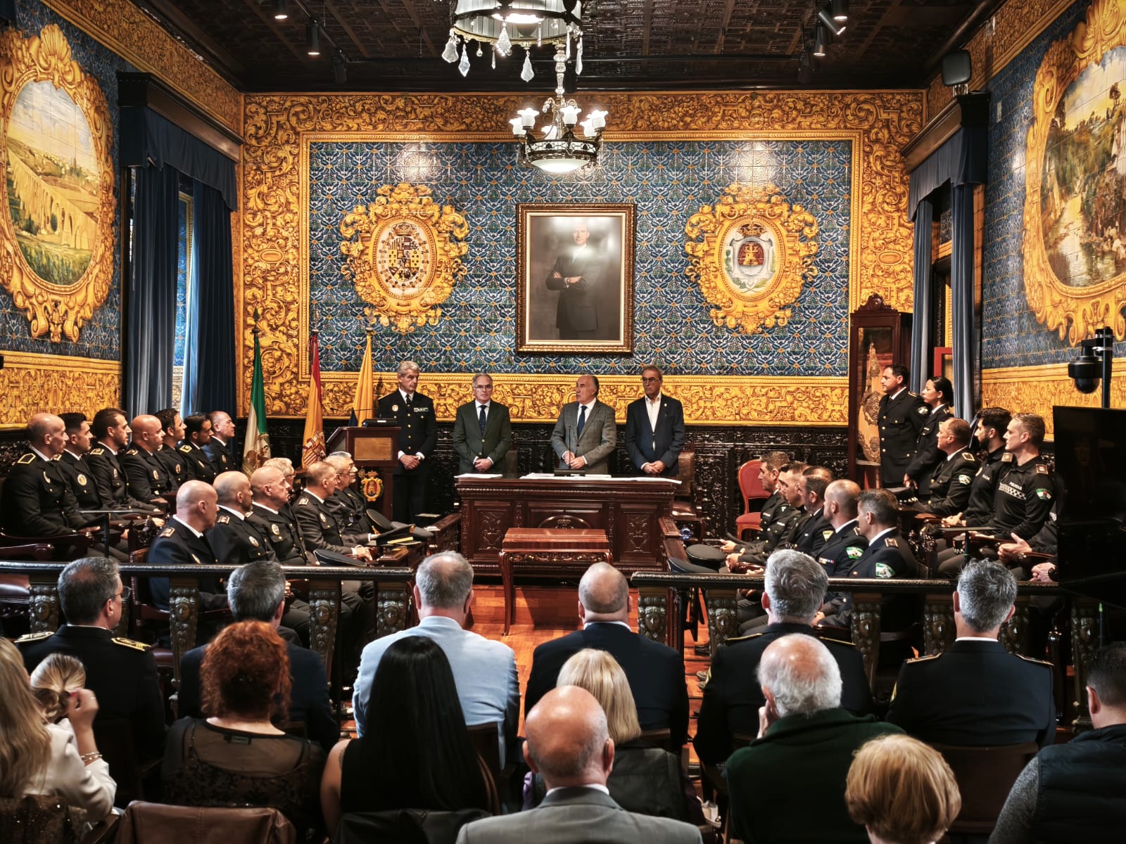 Algeciras acoge la entrega de despachos de los cursos de capacitación de Policía Local impartidos por la ESPAL