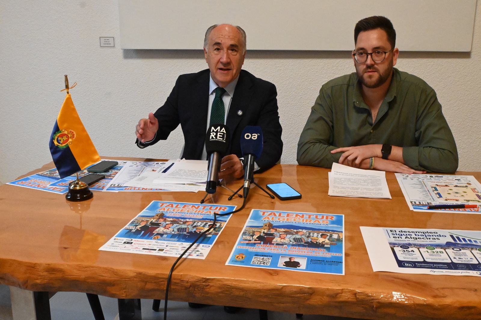 El alcalde invita a la ciudadanía a visitar el 14 de mayo en la Plaza Alta ‘Talentur Algeciras 2026’