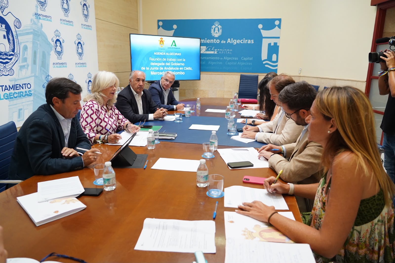 Ayuntamiento y Junta avanzan en nuevos proyectos e inversiones para Algeciras