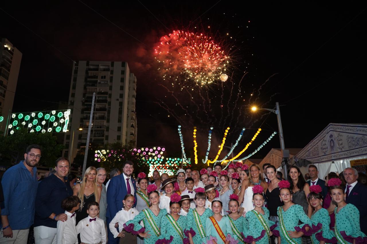 Landaluce felicita a los algecireños por hacer de la Feria Real "una de las grandes señas de identidad de nuestra ciudad"