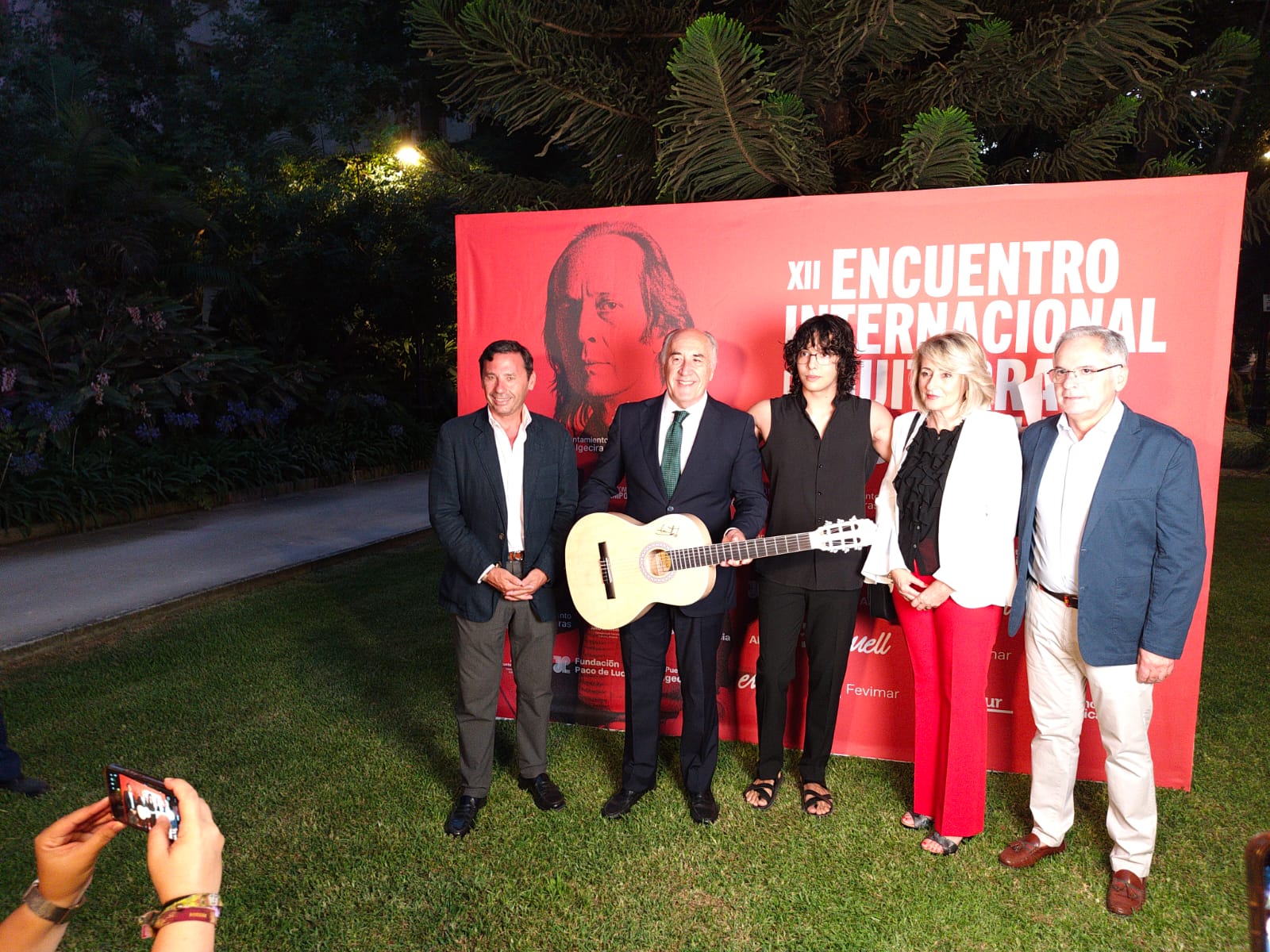 Landaluce inaugura el XII Encuentro Internacional de Guitarra “Paco de Lucía