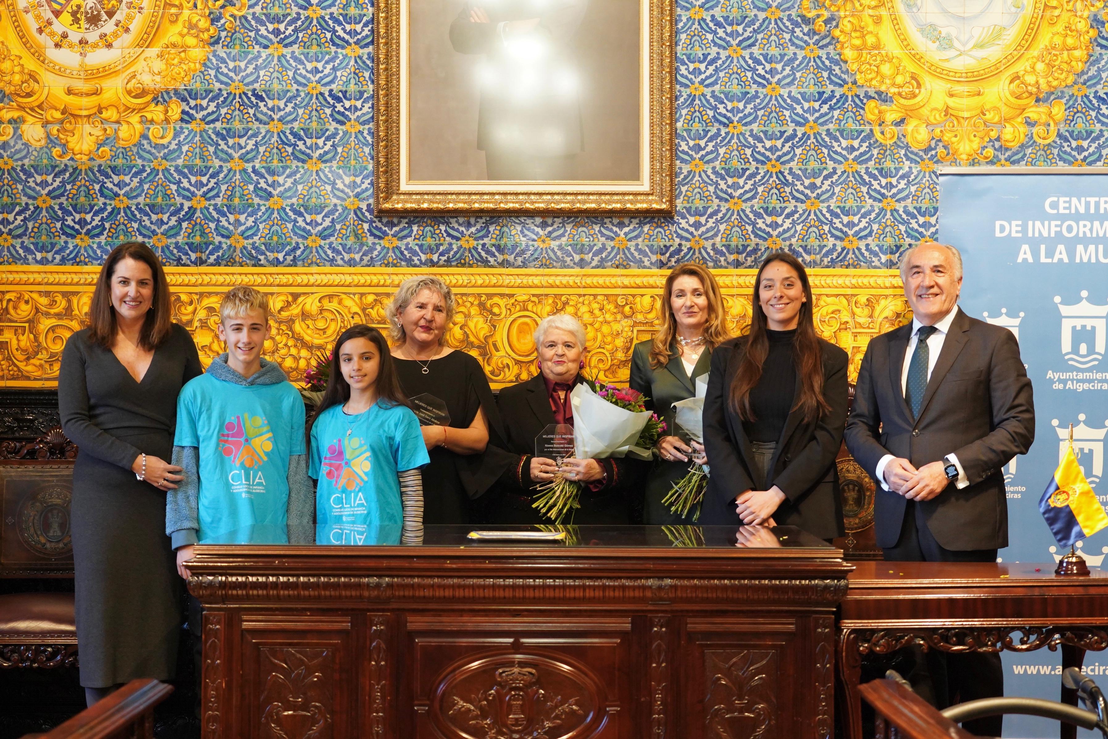 El alcalde destaca el talento y compromiso de las protagonistas del acto “Mujeres que inspiran” con motivo del Día Internacional de la Mujer