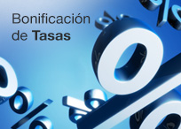 Bonificación de Tasas