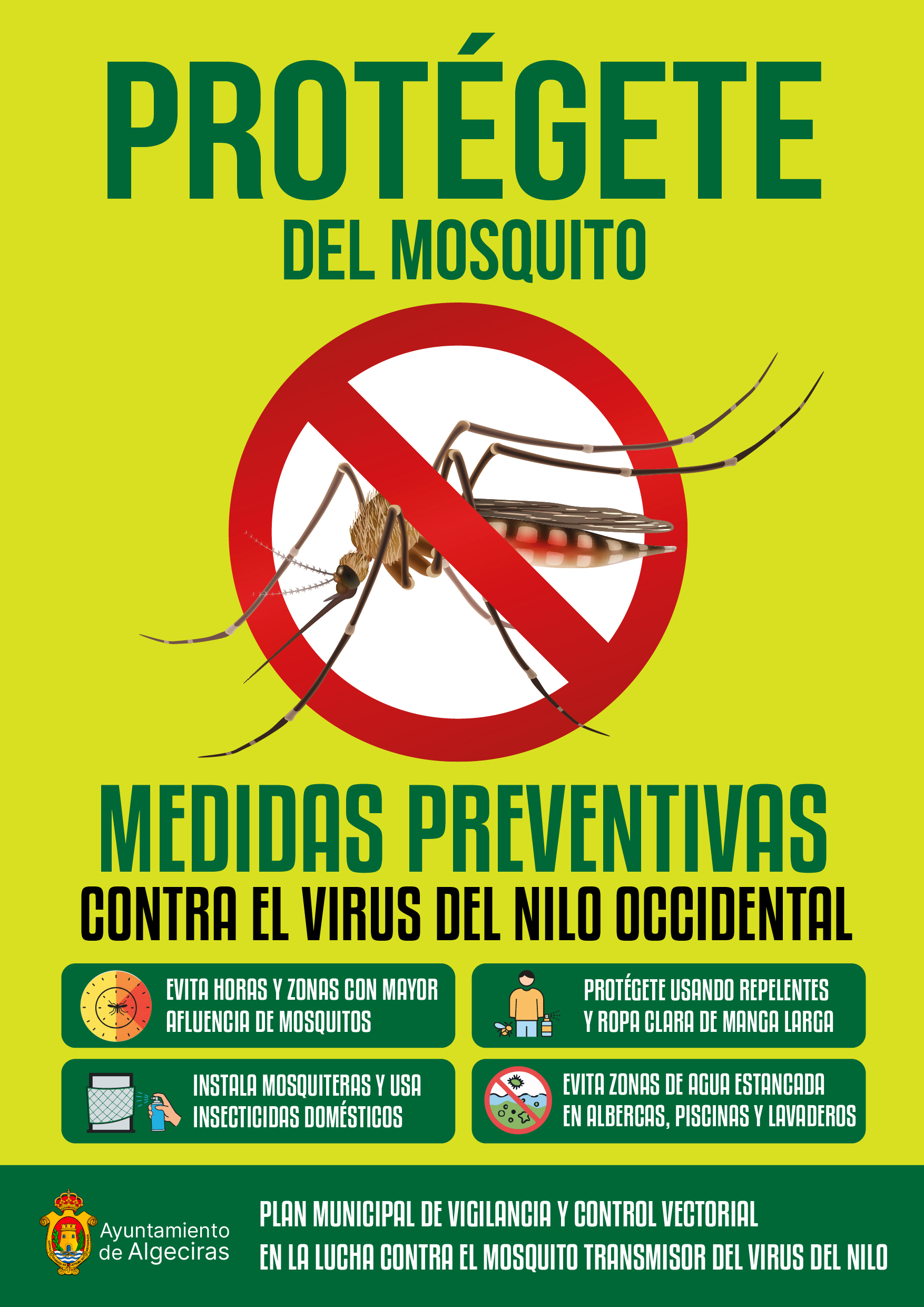 Cartel Mosquito Nilo 2026