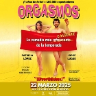 Obra de teatro "Orgasmos" con Patricia López  y Jorge Luque