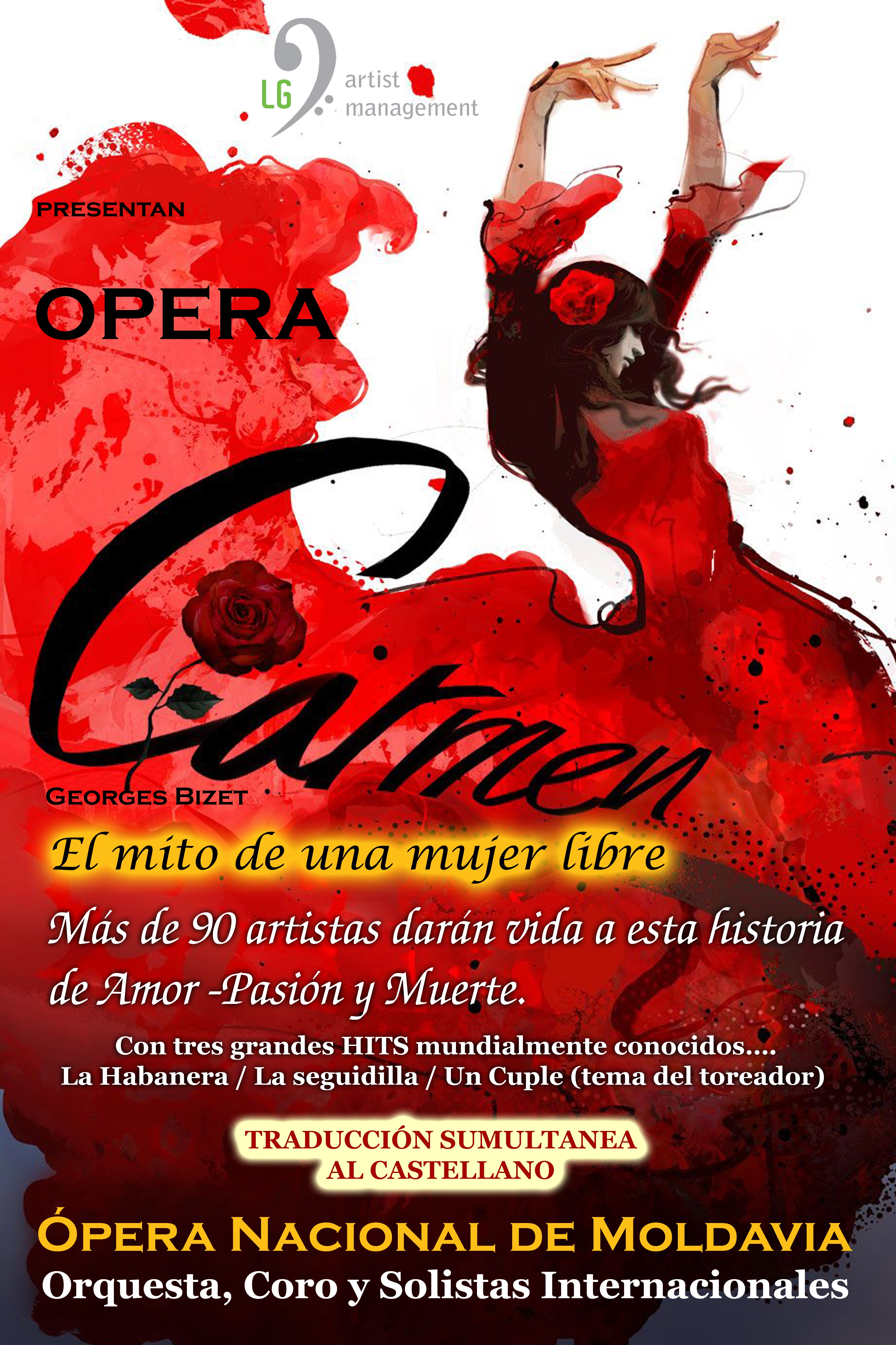 CARTEL ÓPERA CARMEN