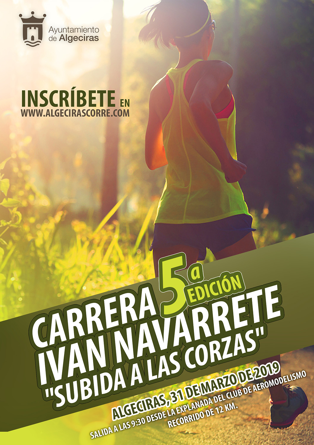 Cartel Carrera subida a las corzas 2019