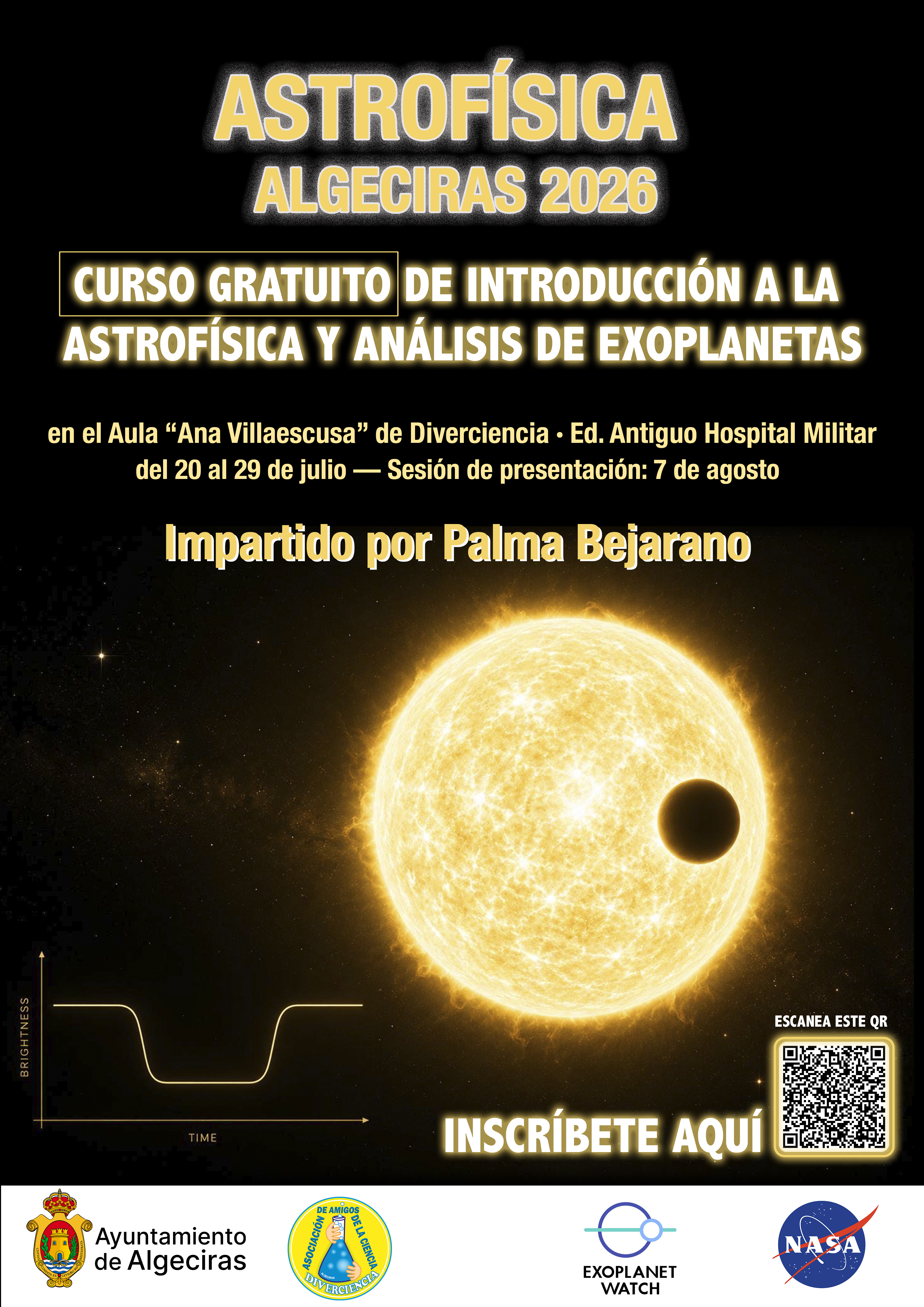 Cartel Curso de Astrofísica 2026