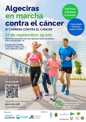 Algeciras en marcha contra el cáncer