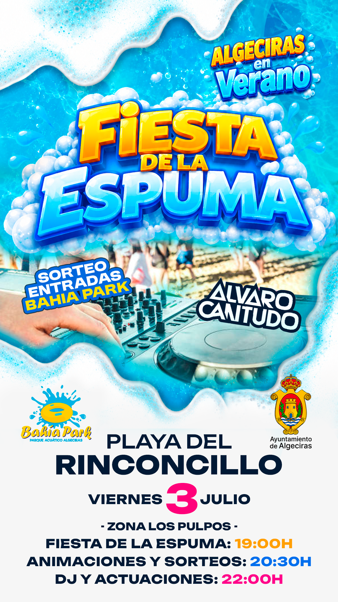 Fiesta Espuma Algeciras