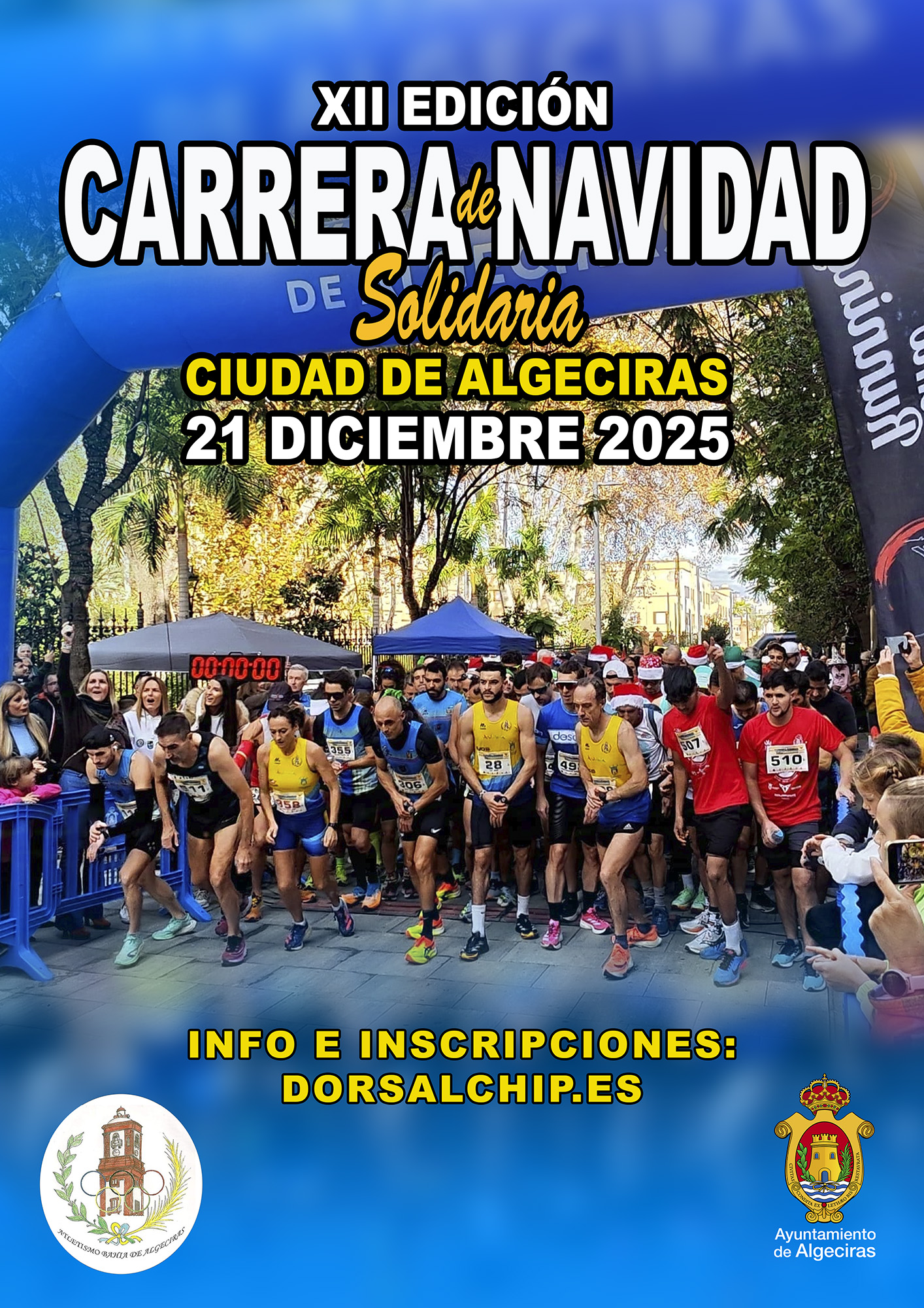 XII Carrera Solidaria Navidad Ciudad de Algeciras 2025 web