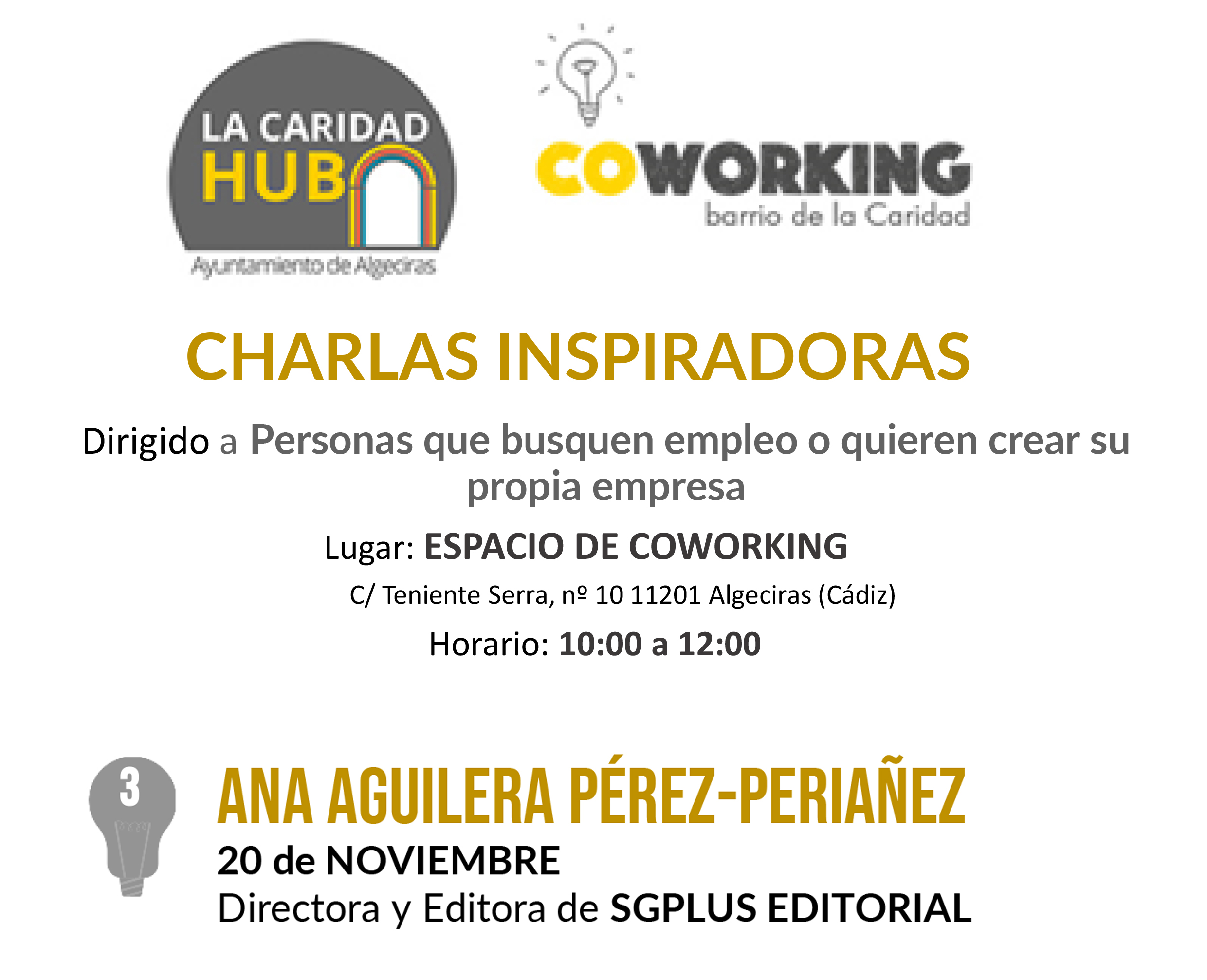 charlas Ana Aguilera
