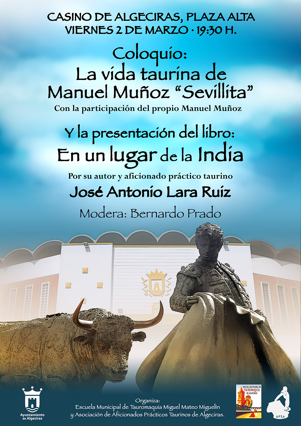 Coloquio sevillita y presentación libro Jose Lara