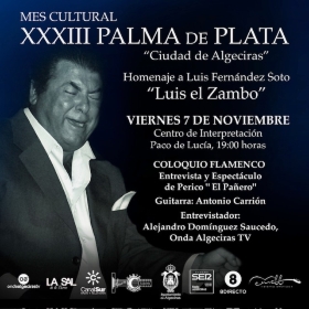 El  cantaor Perico “El Pañero” con el guitarrista Antonio Carrión