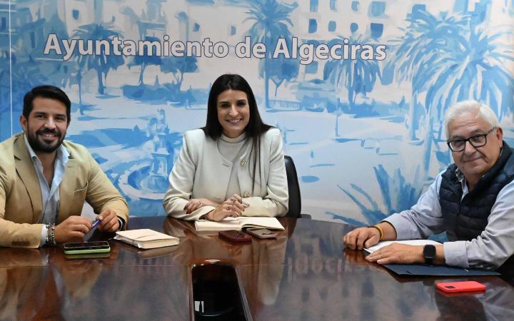 REUNION CON EL NUEVO PRESIDENTE ASOCIACION DE PENCINISTAS Y JUBILADOS