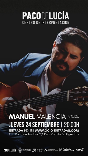 Actuación El guitarrista flamenco Manuel Valencia