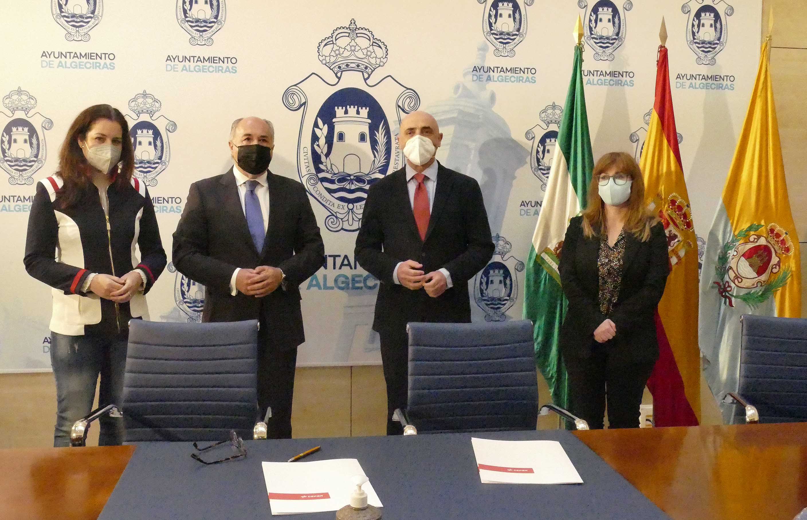 1-FIRMA CONVENIO PROYECTOS SOCIALES CON CEPSA