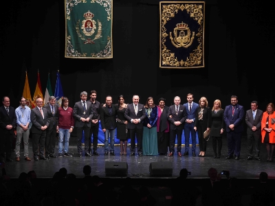 3-RECEPCIÓN A LA ALCALDESA DE SAN FERNANDO, PATRICIA CAVADA, POR PARTE DEL ALCALDE, JOSÉ IGNACIO LANDALUCE
