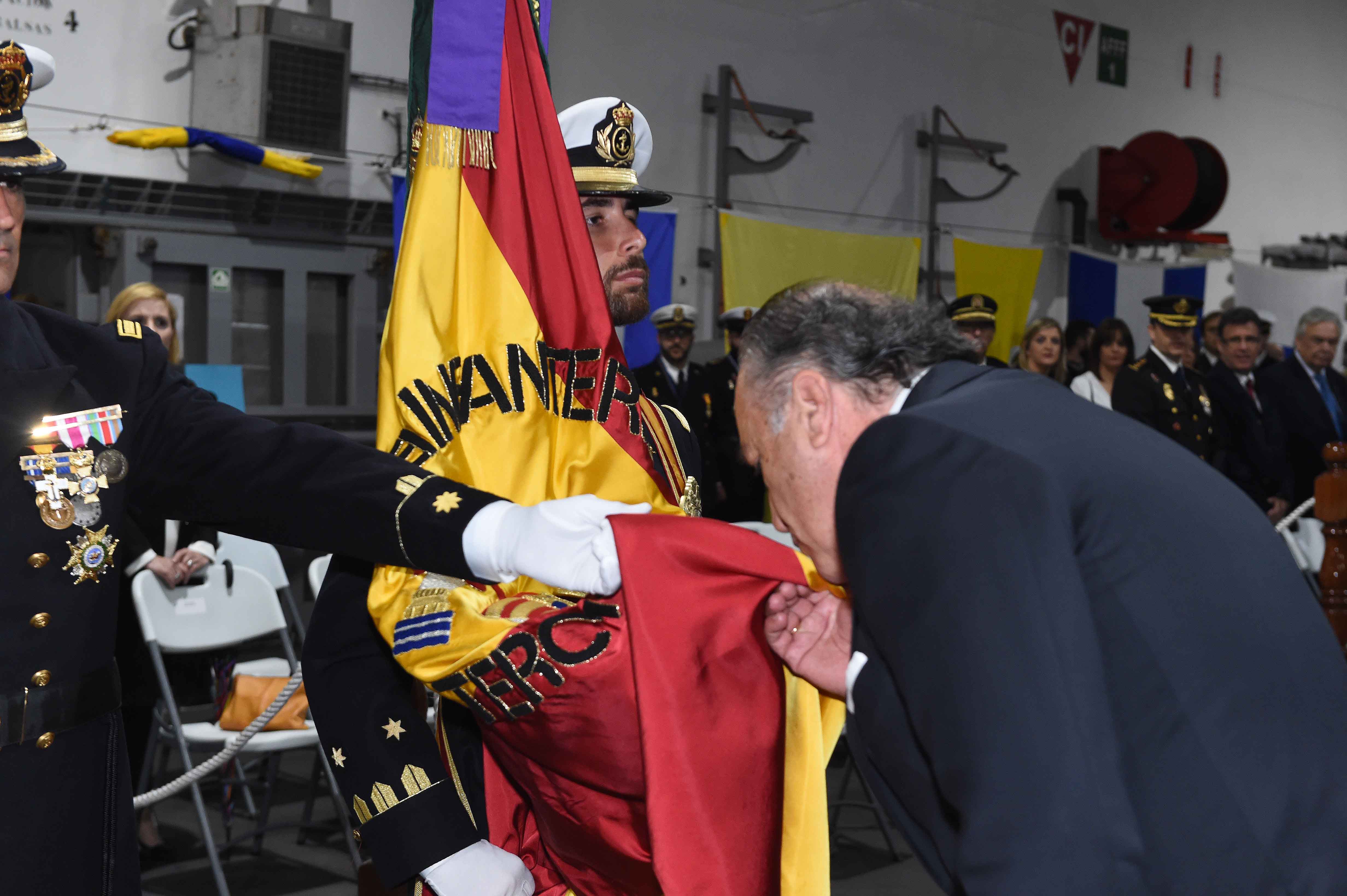 ARMADA DE ESPAÑA JURA DE BANDERA