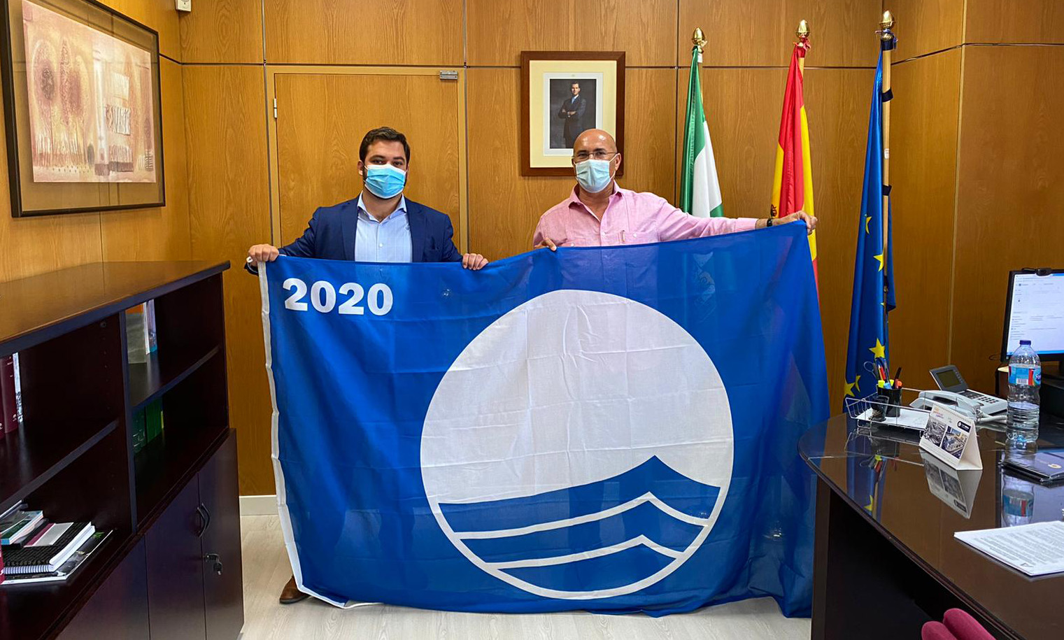BANDERA AZUL DE GETARES