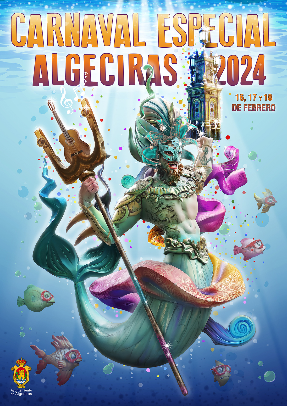 Cartel Carnaval Algeciras 2024