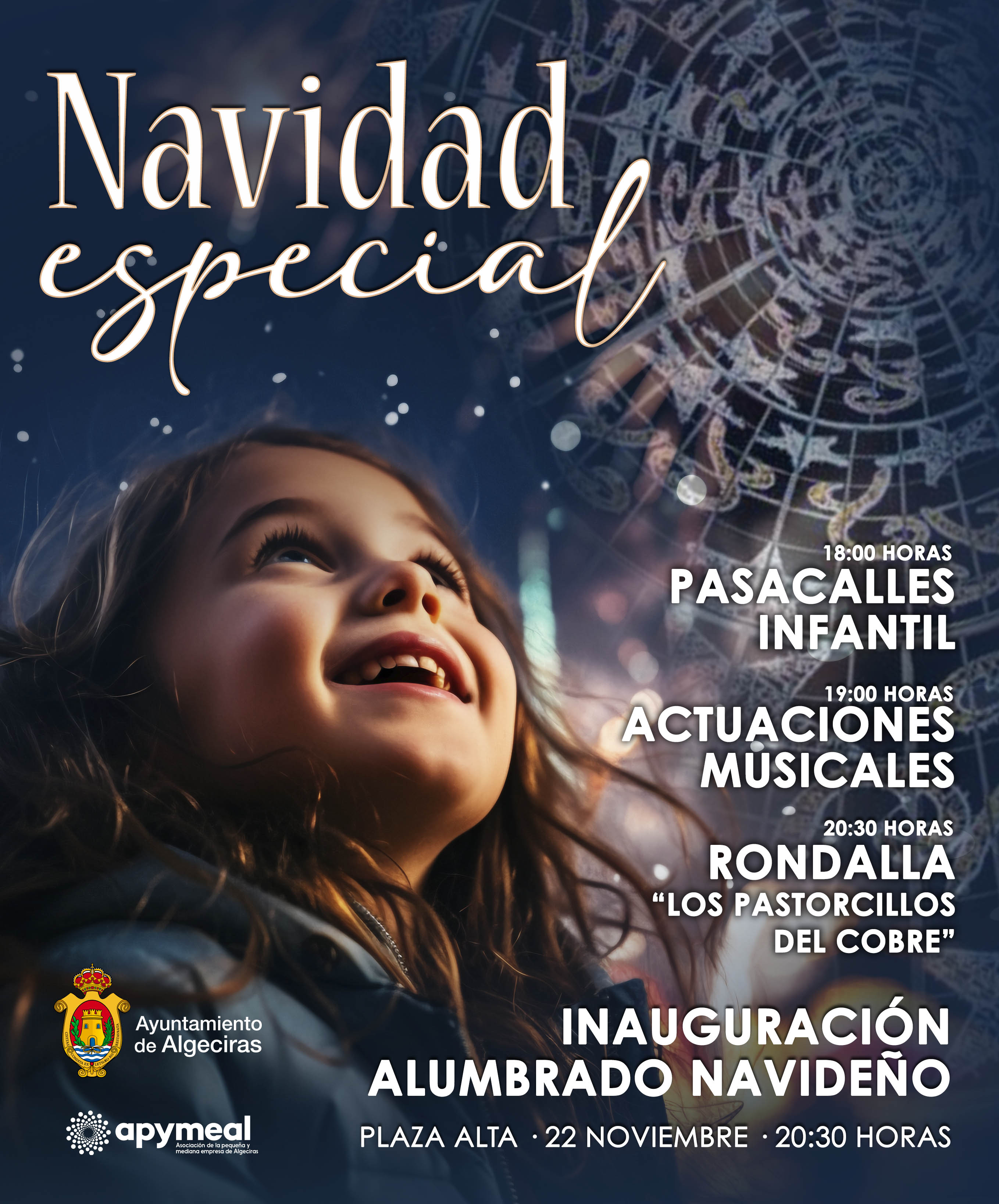 Cartel alumbrado