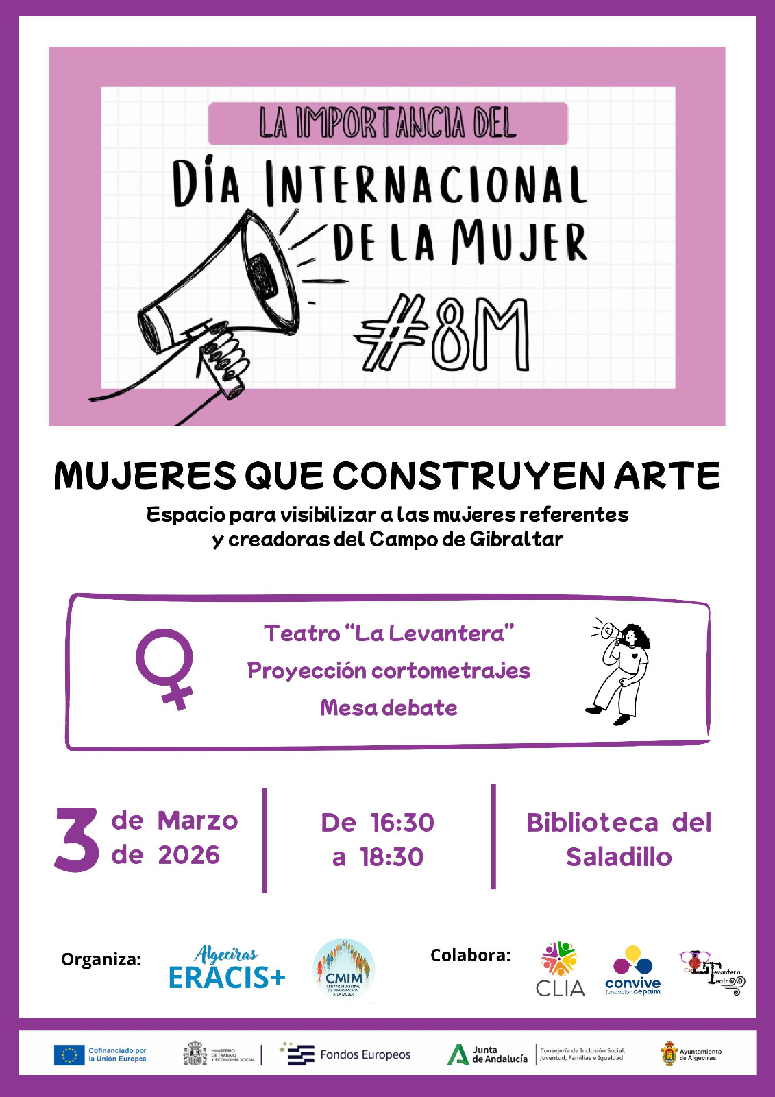 Cartel marzo mujeres