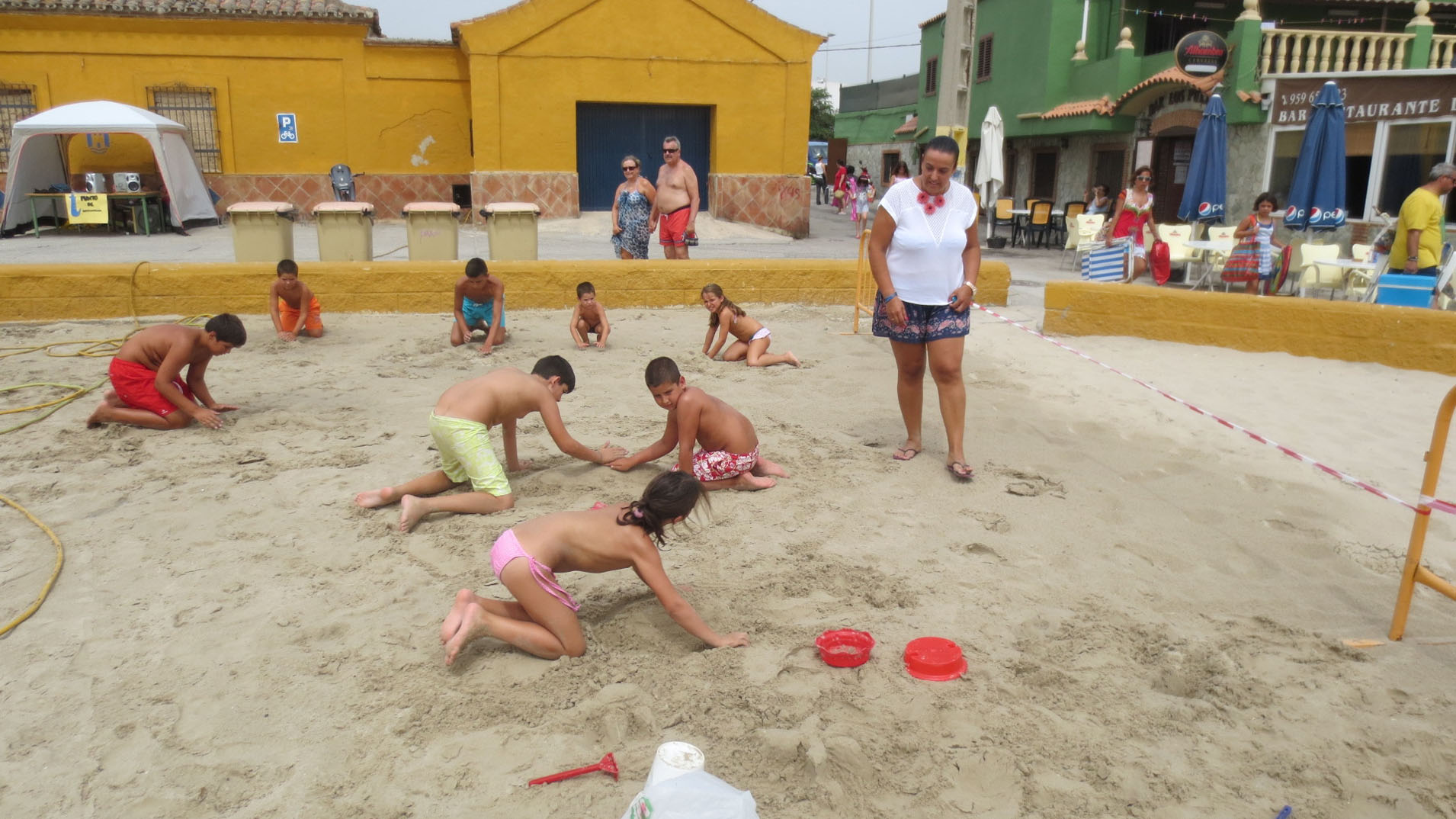 Concurso esculturas de arena