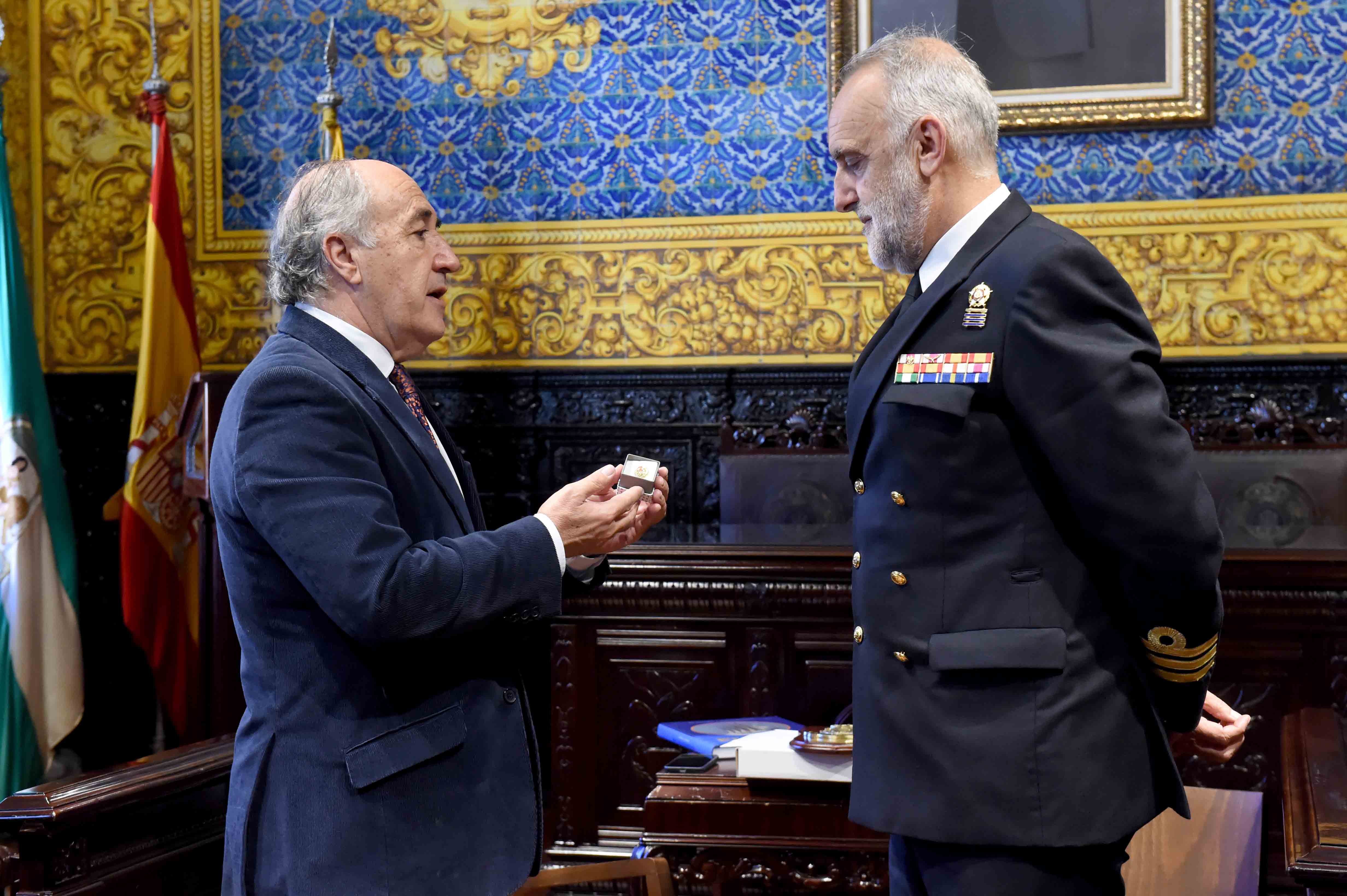 DESPEDIDA COMANDANTE  NAVAL