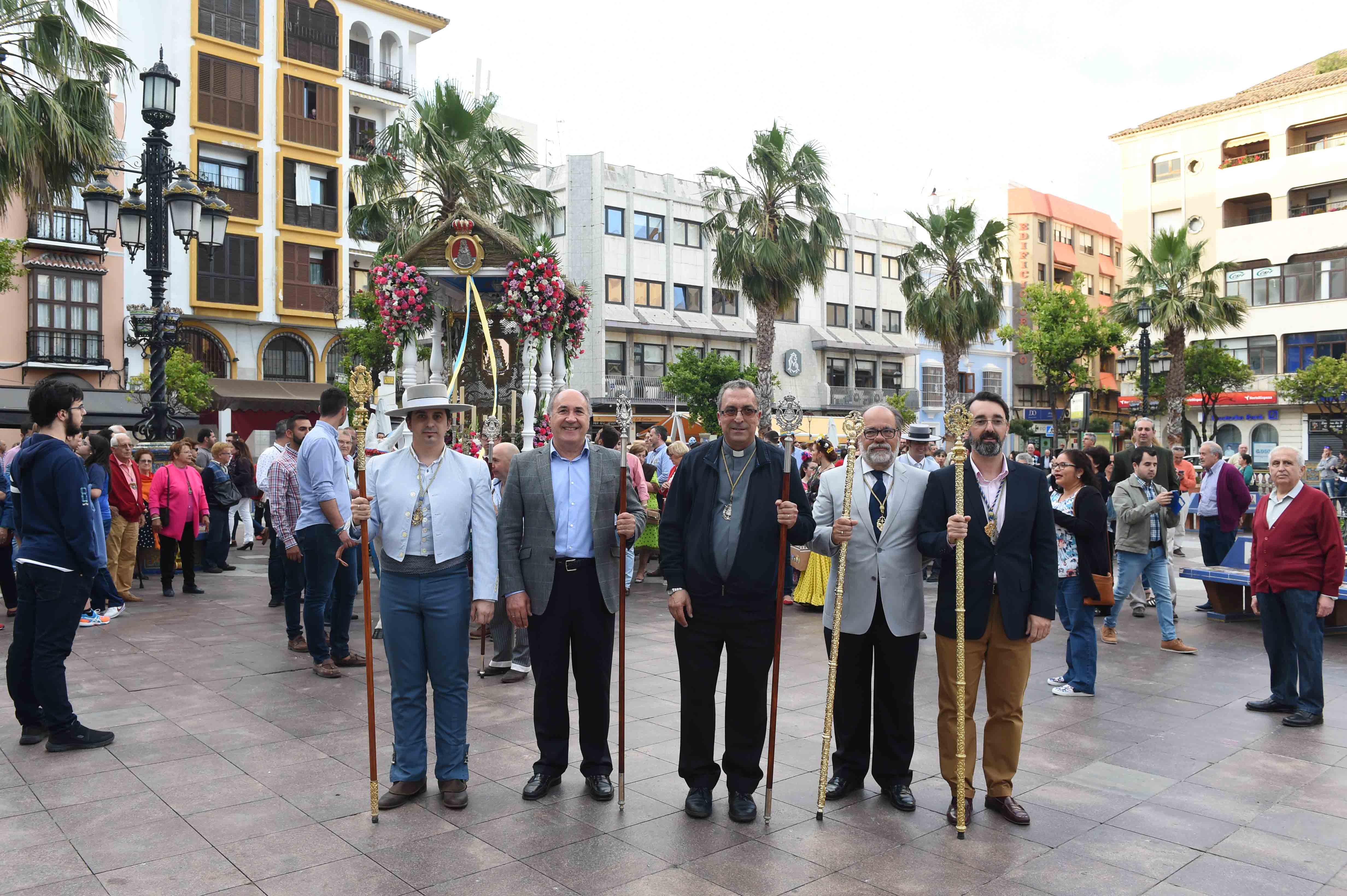 DESPEDIDA DEL SIMPECADO DE LA HERMANDAD DE NUESTRA SEÑORA DEL ROCÍO