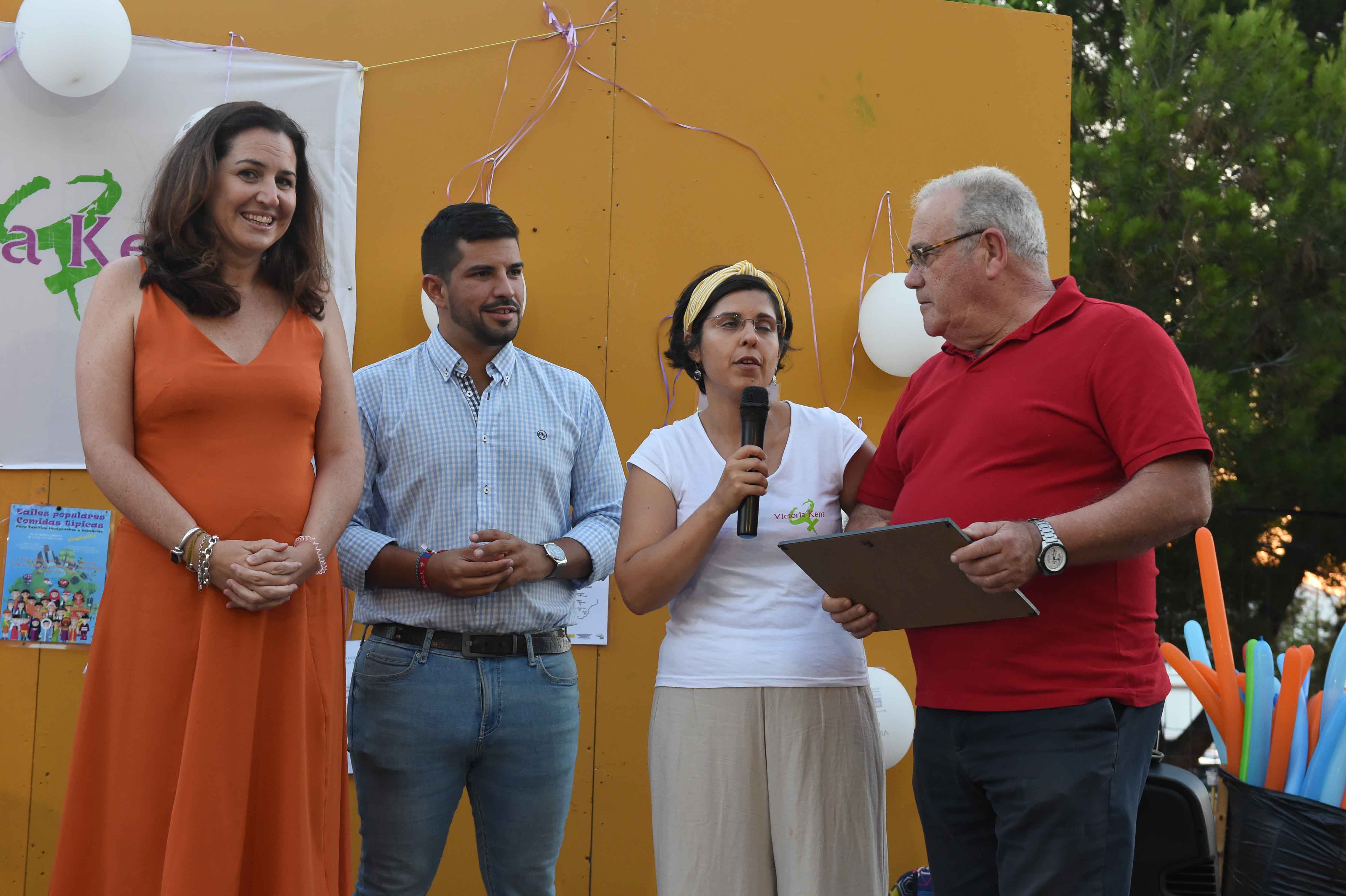 ENTREGA DE PREMIOS DE LA NOCHE DE RECREO VICTORIA KENT