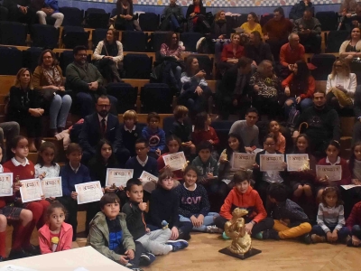 ENTREGA DE PREMIOS DEL CERTAMEN LITERIARIOPEQUEÑOS MÍSTICOS INFANTIL