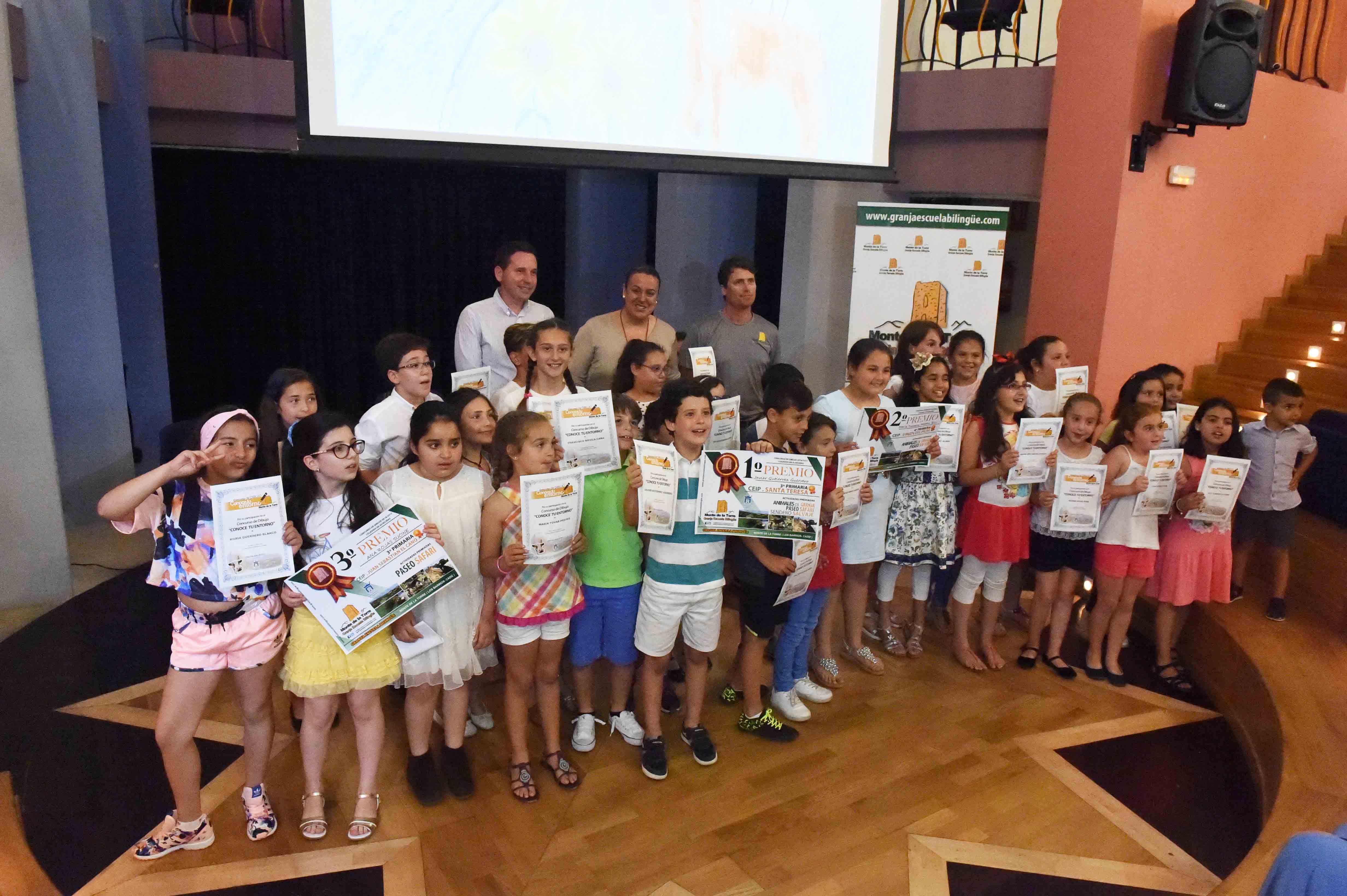 ENTREGA DE PREMIOS DEL CONCURSO CONOCE TU ENTORNO