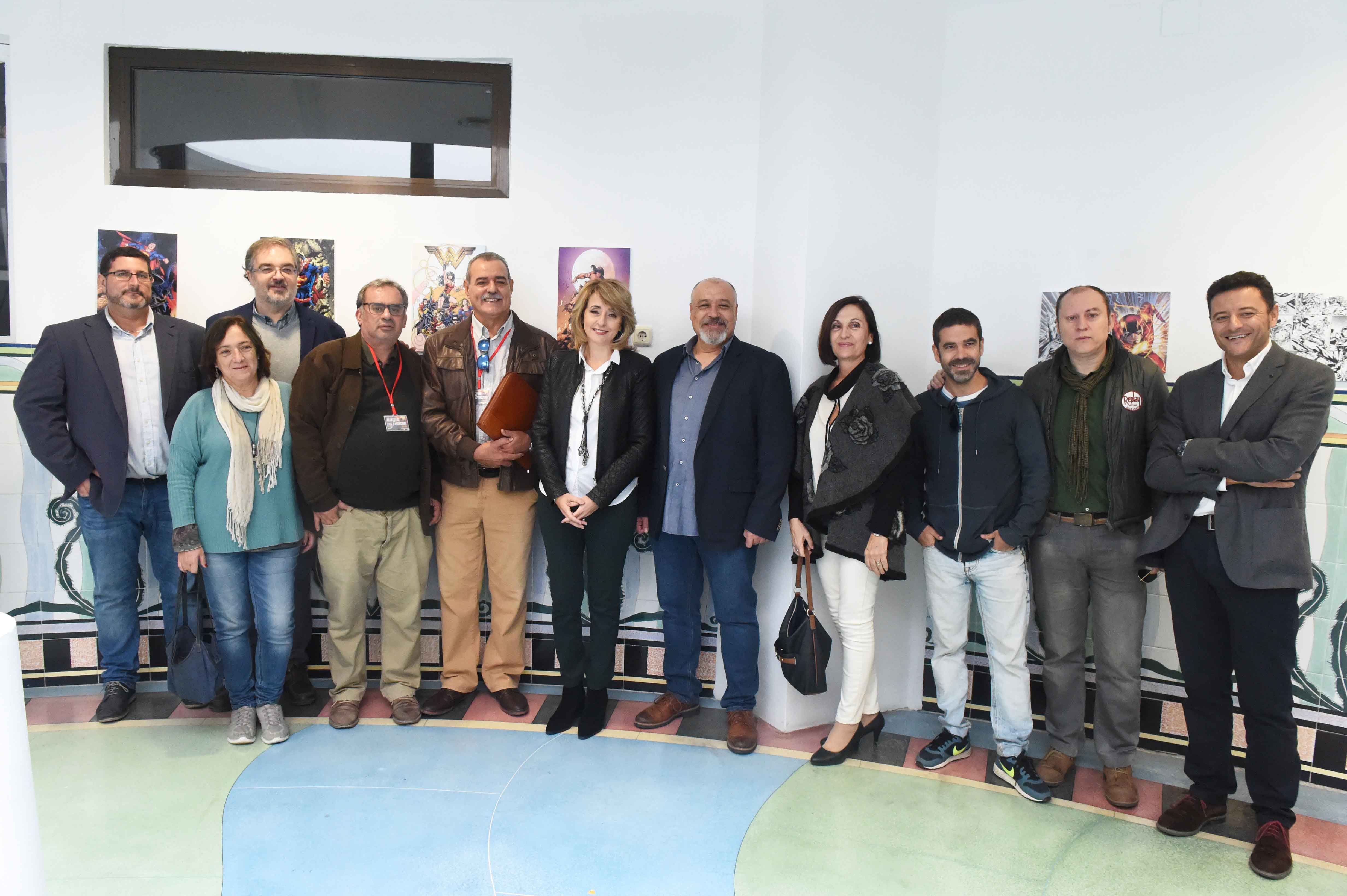 INAUGURACIÓN DE LA EXPOSICIÓN EL CÓMIC FANTÁSTIKO