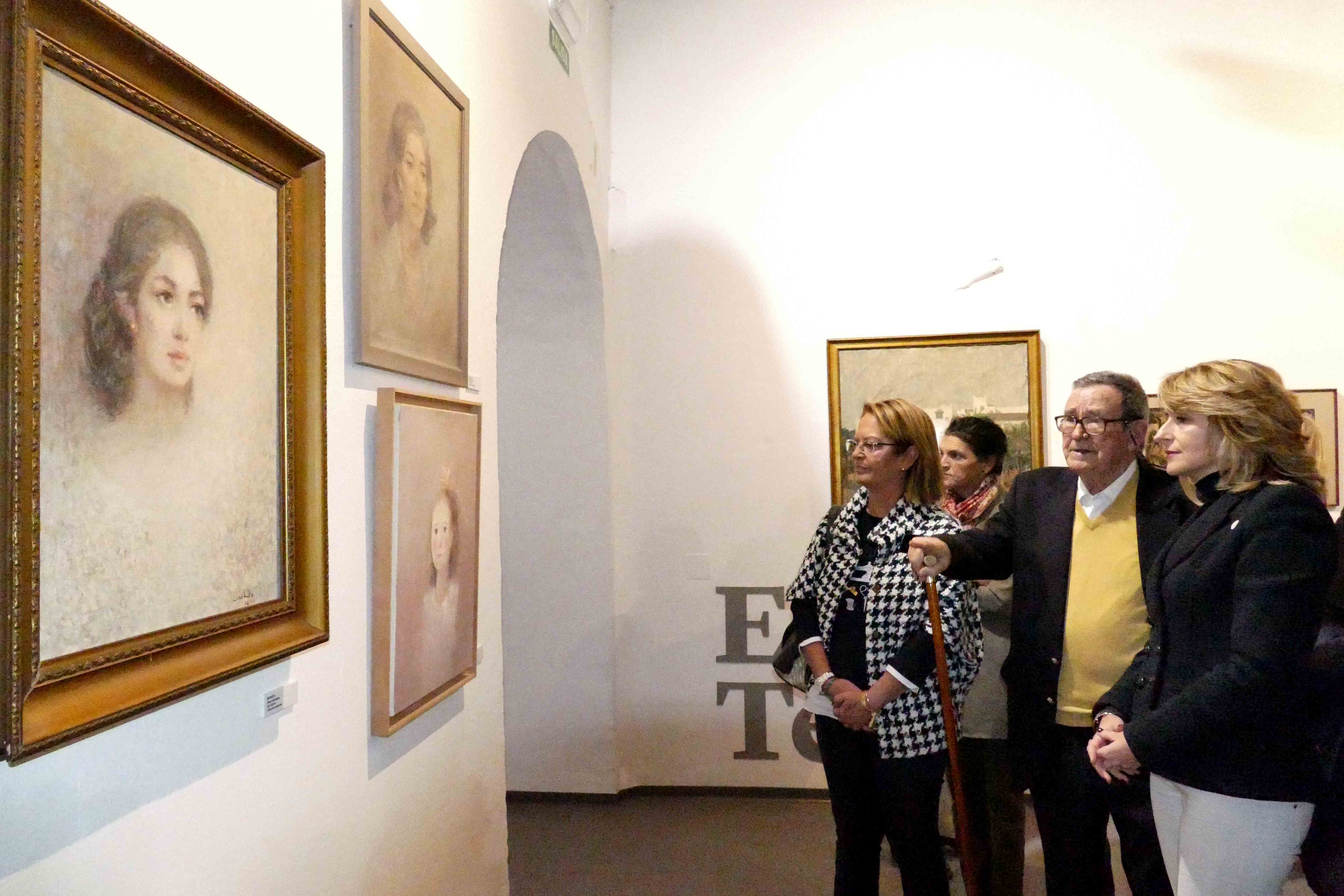 INAUGURACIÓN DE LA EXPOSICIÓN PICTÓRICA DE LUIS ORIHUELA