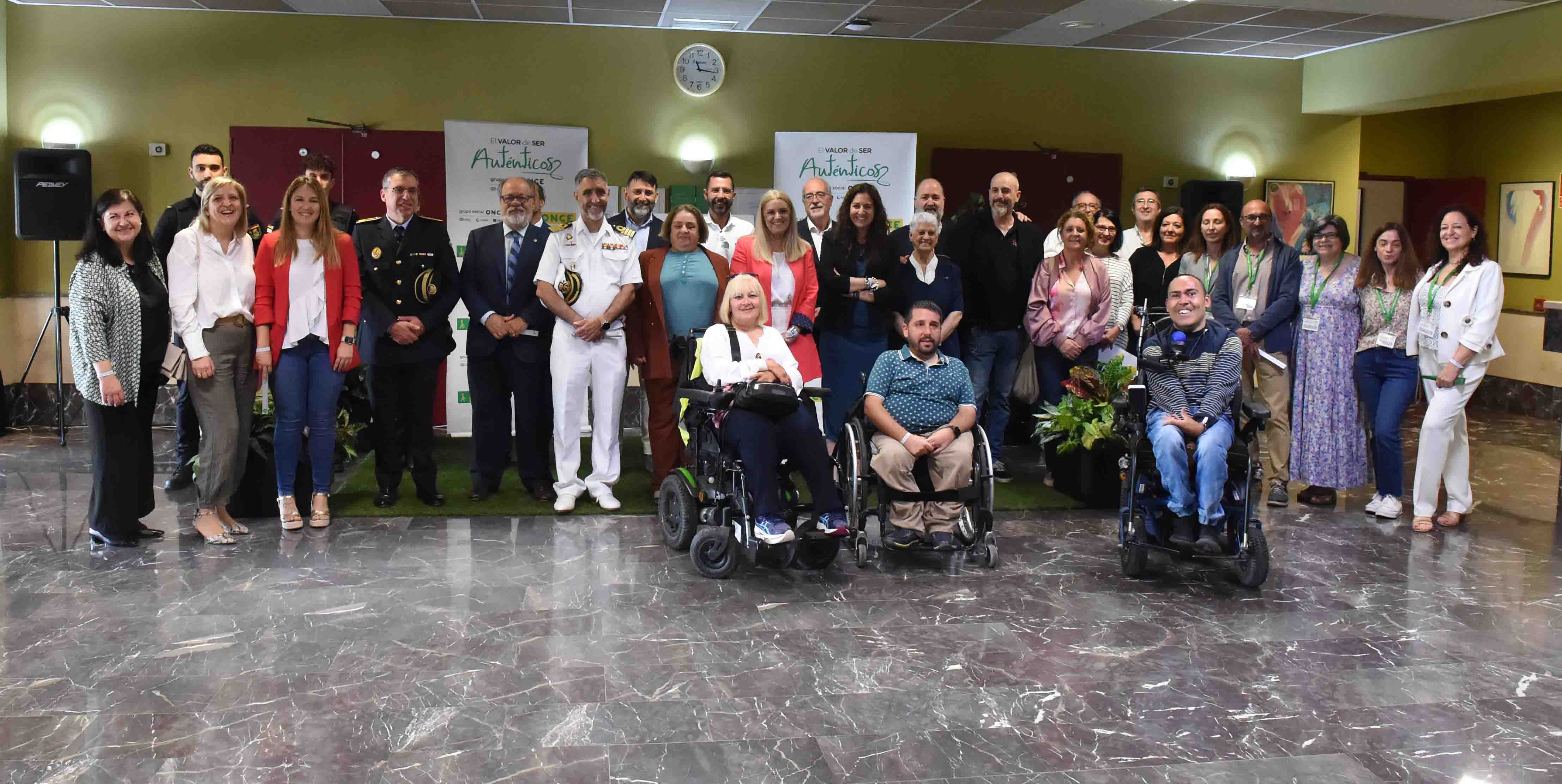 INAUGURACION SEMANA DEL GRUPO ONCE BAJO EL LEMA IGUALES