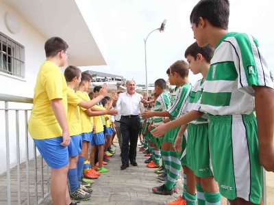 INAUGURACIÓN VESTUARIOS CAMPO SERGIO MARTÍN
