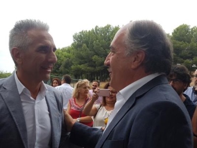 Landaluce y consejero de cultura
