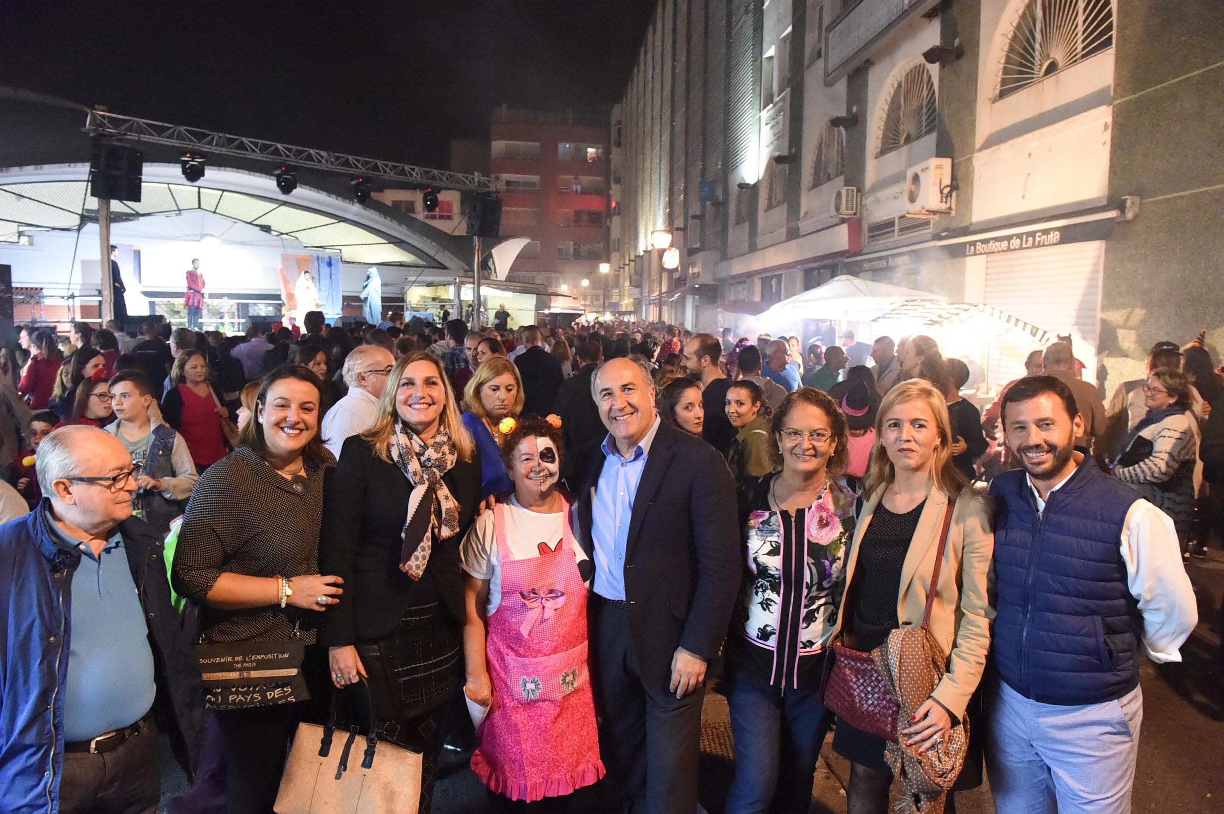 MERCADO DE ABASTOS CELEBRACIÓN DE LA NOCHE DE TOSANTOS