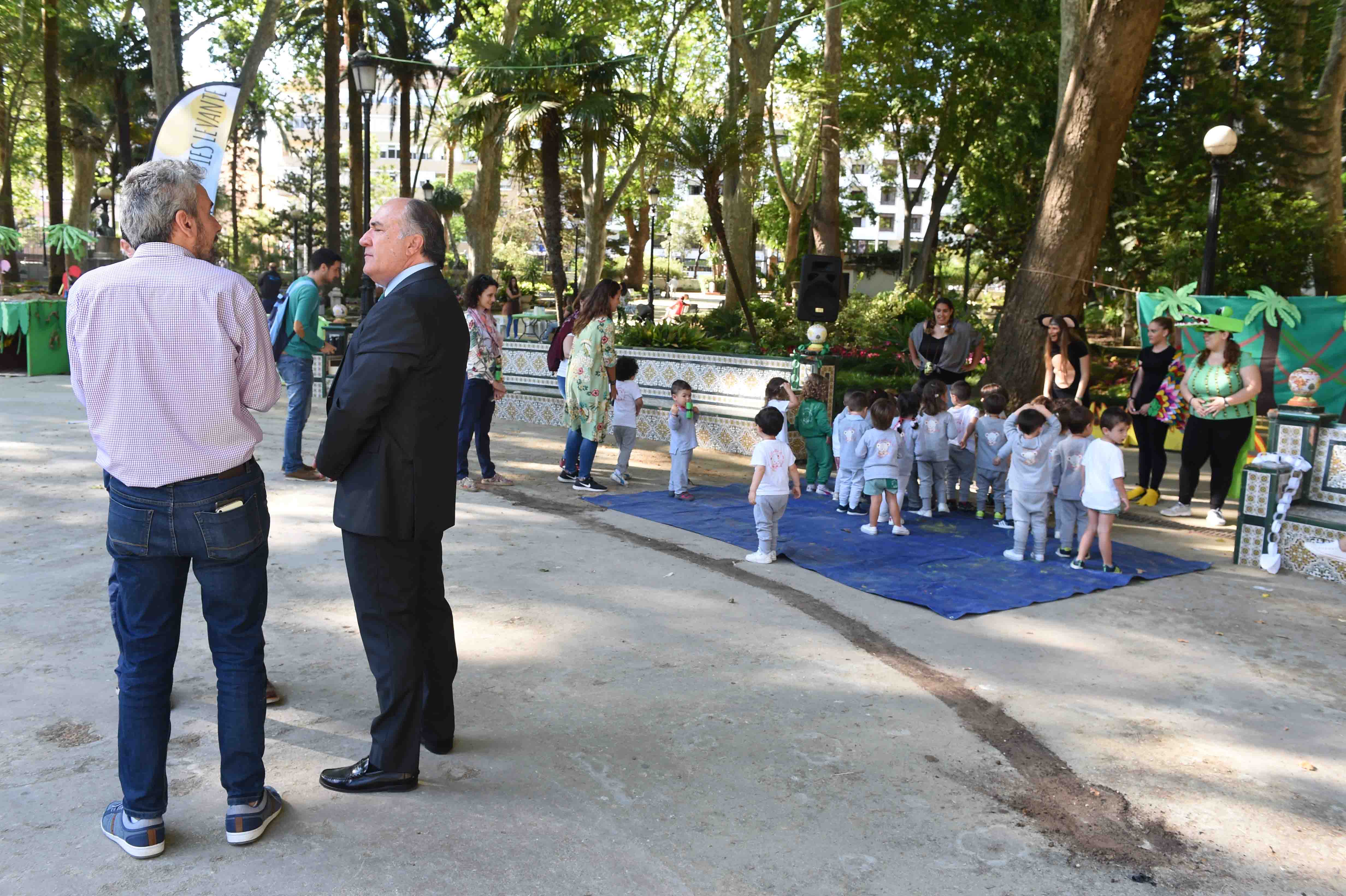 PARQUE Mª CRISTINA VISITA A PEQUEFERIA