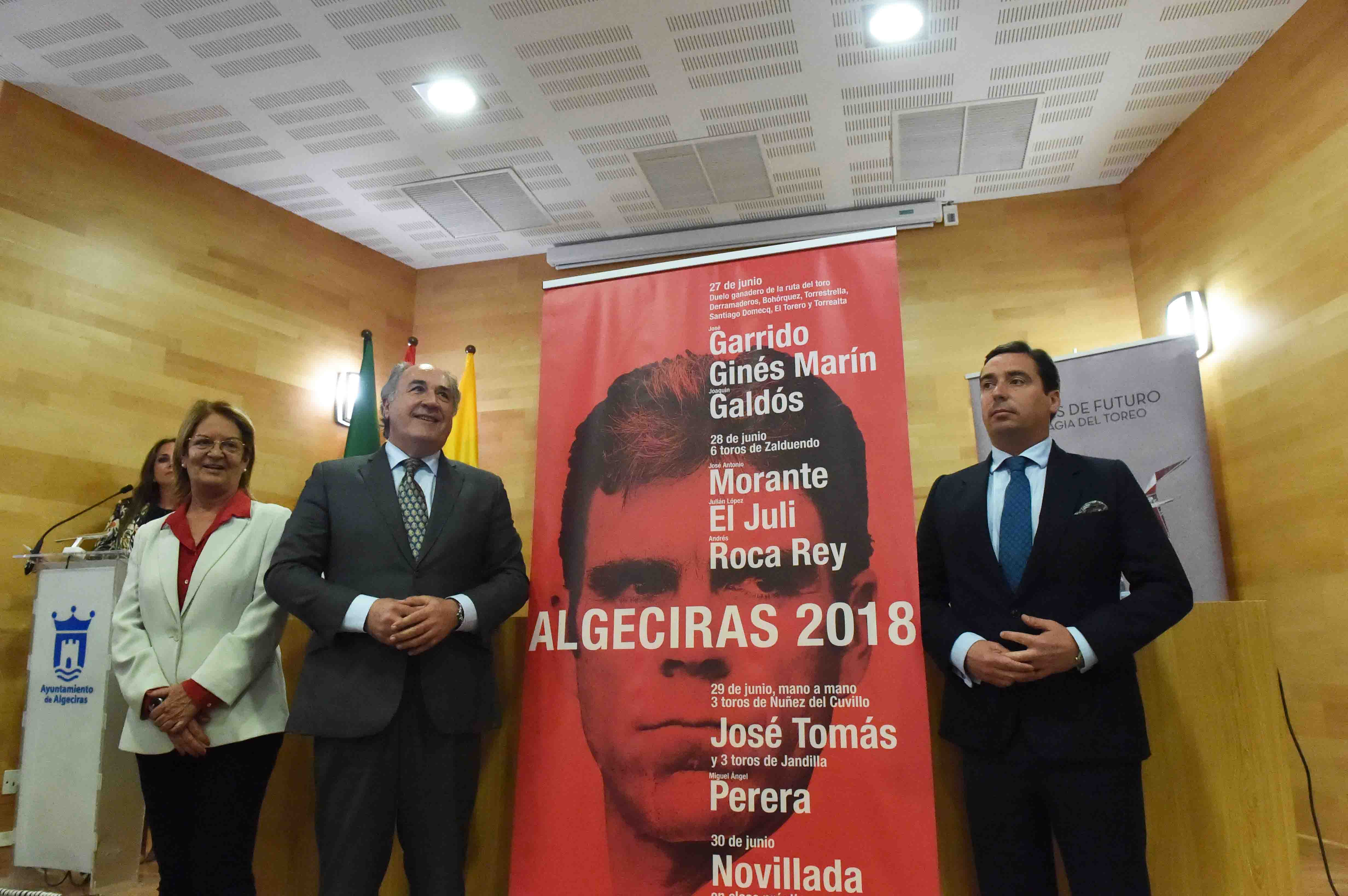 PRESENTACIÓN DE LOS CARTELES TAURINOS DE LA FERIA REAL 2018