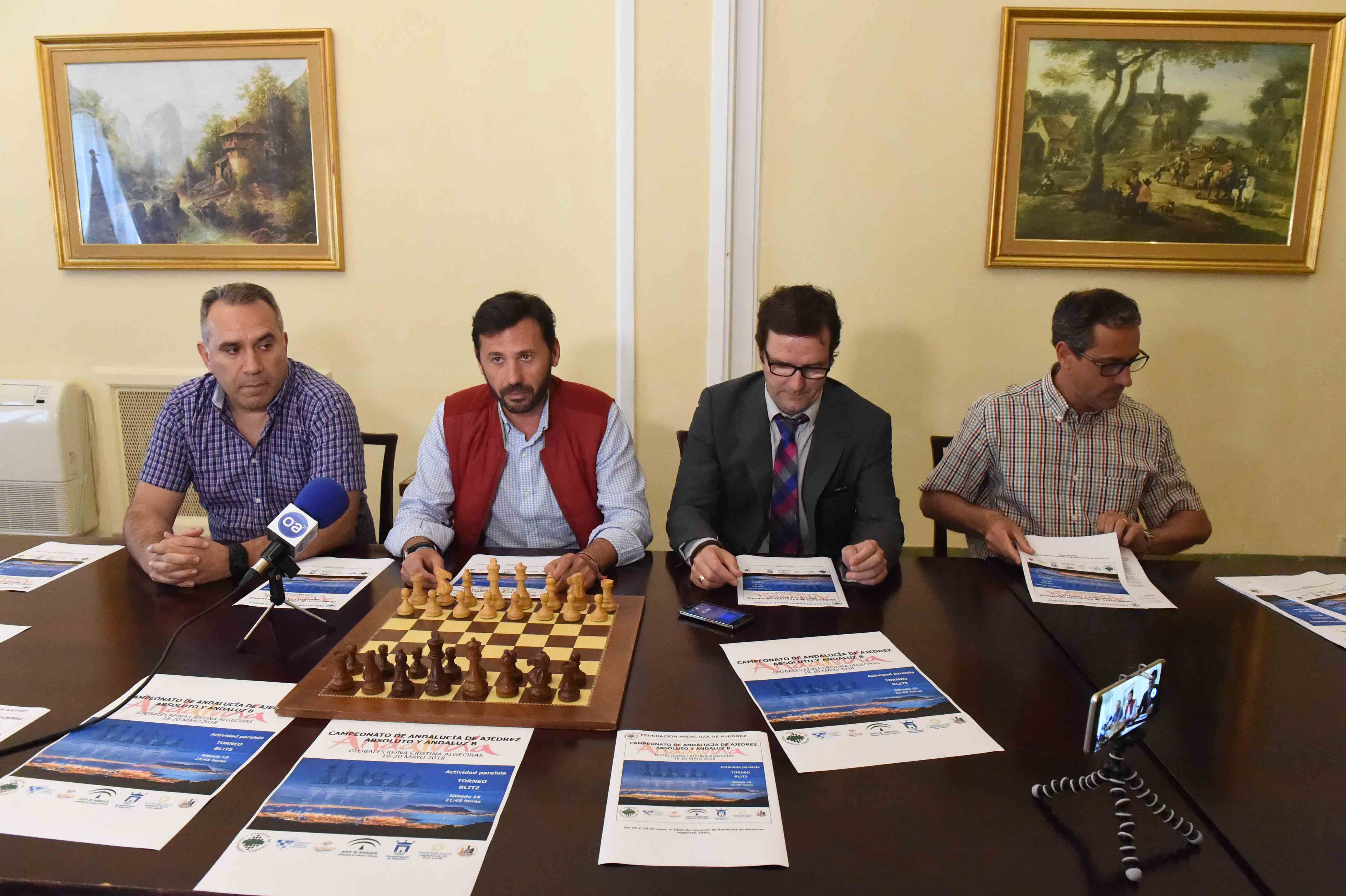 PRESENTACIÓN DEL CAMPEONATO DE ANDALUCÍA DE AJEDREZ
