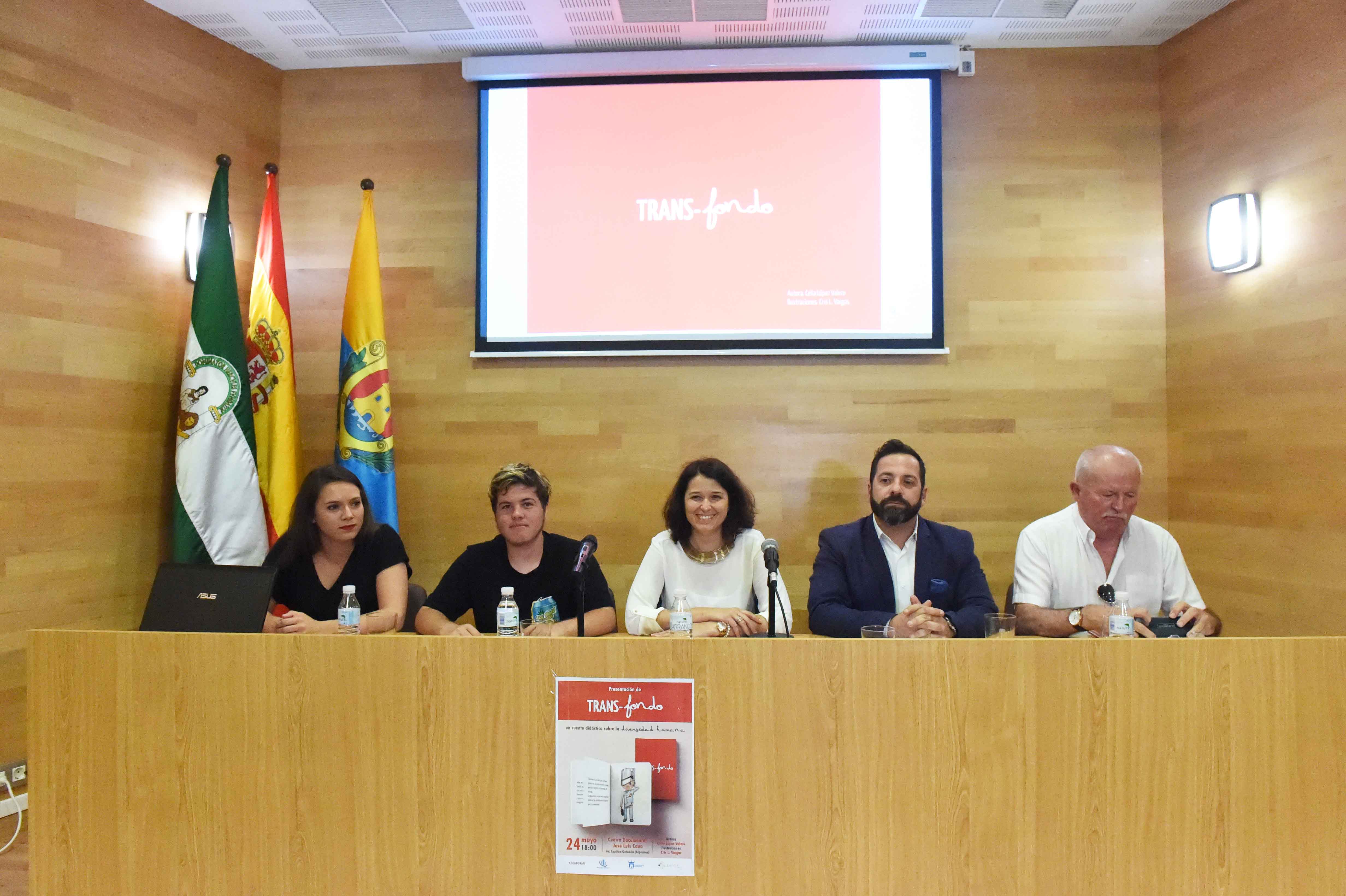 PRESENTACIÓN DEL COMIC TRANS-FONDO